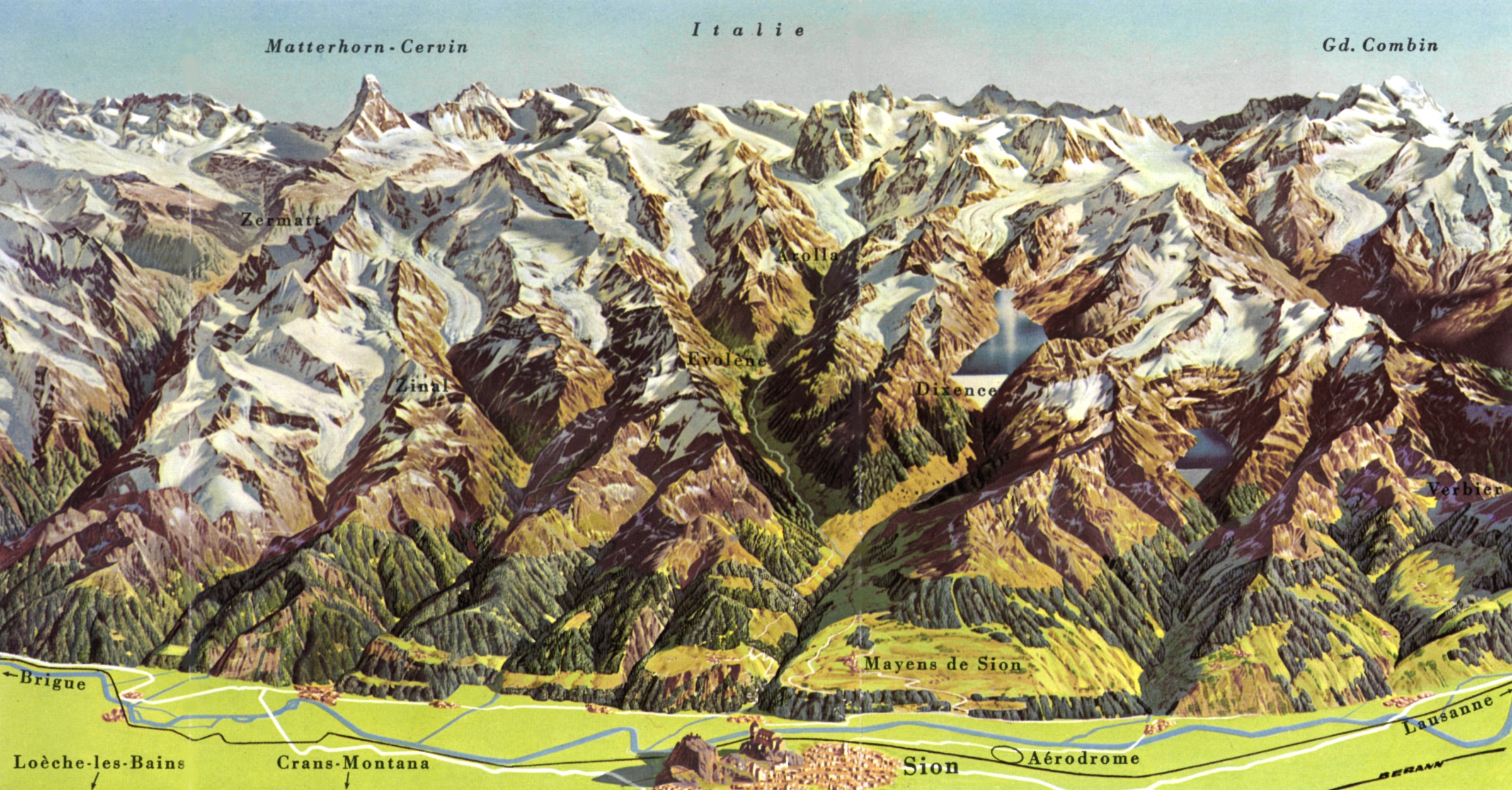 Sion, Wallis  /  Summer