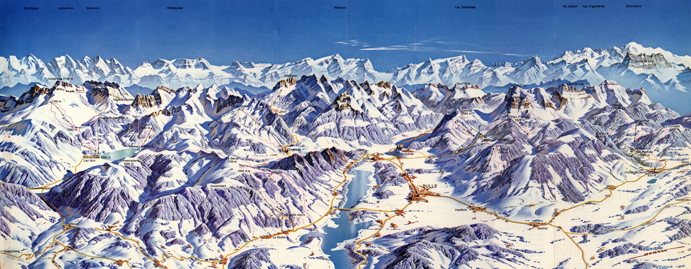 Fribourg Alps - Alpes Fribourgeoises