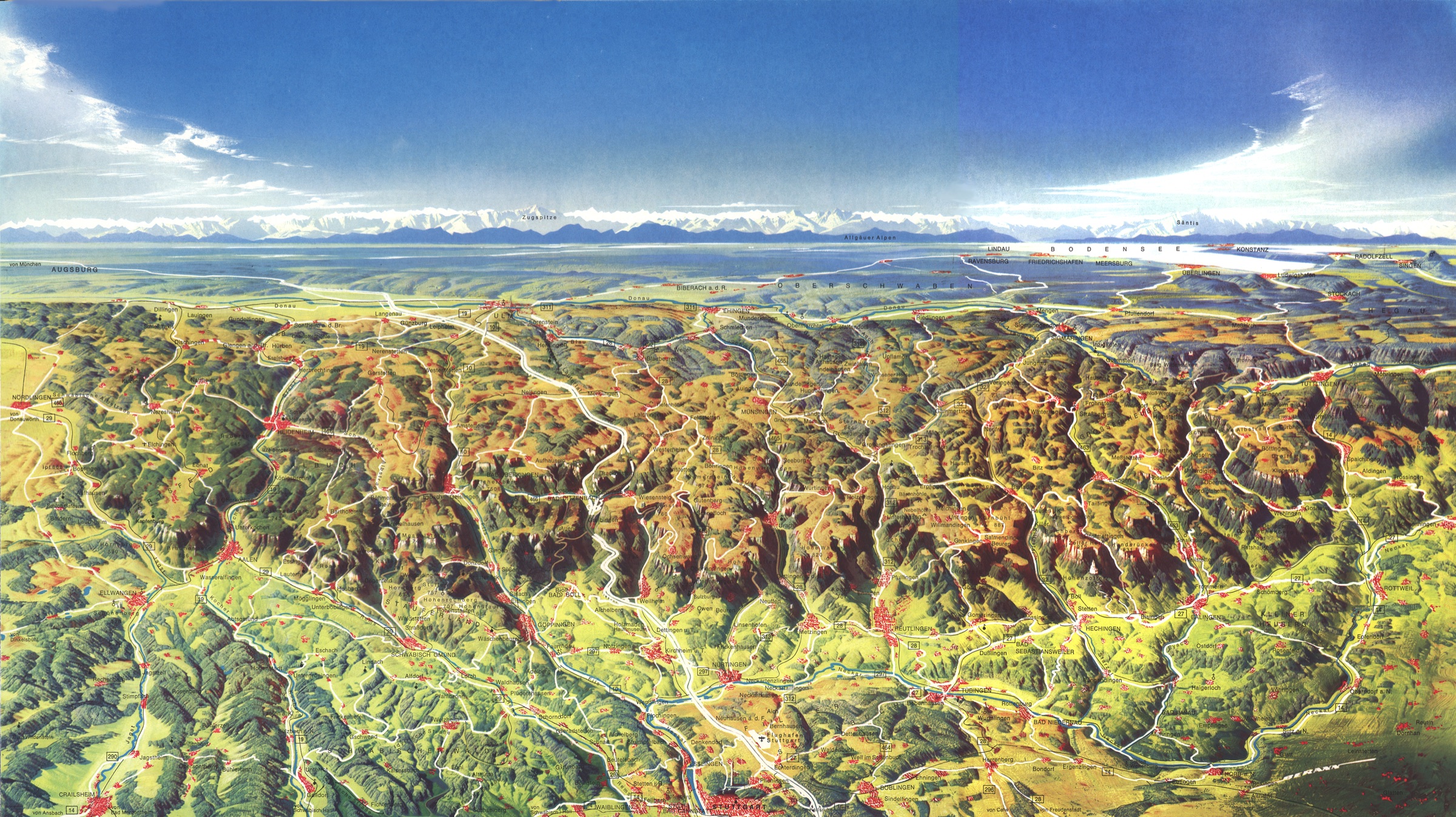 Schwäbische Alb, Variante