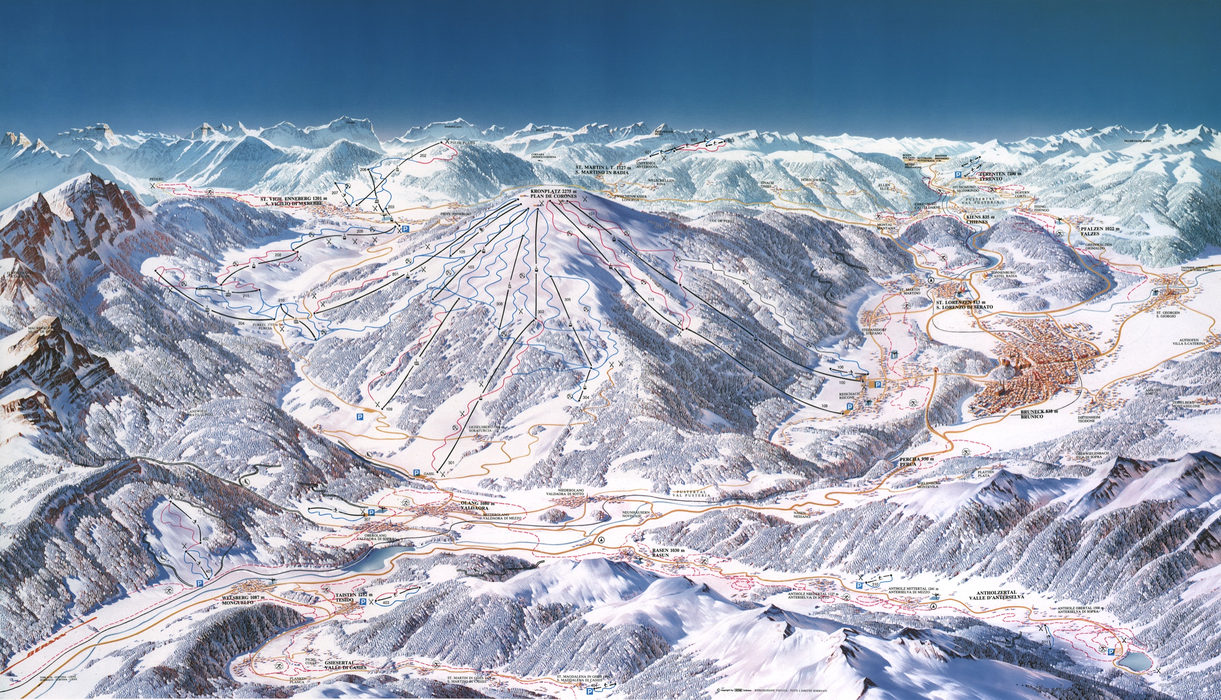 Kronplatz Bruneck / Winter 2
