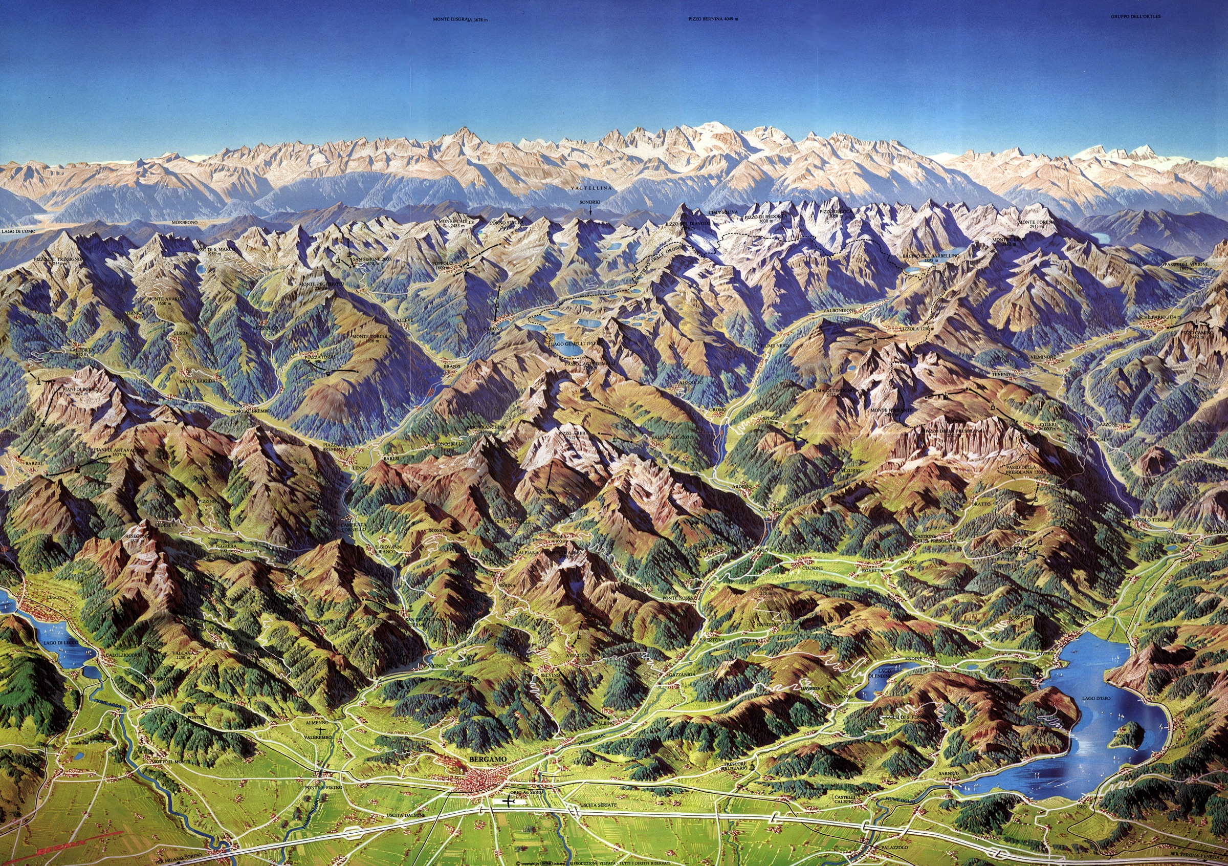 Bergamasche, Le Montagne / Summer