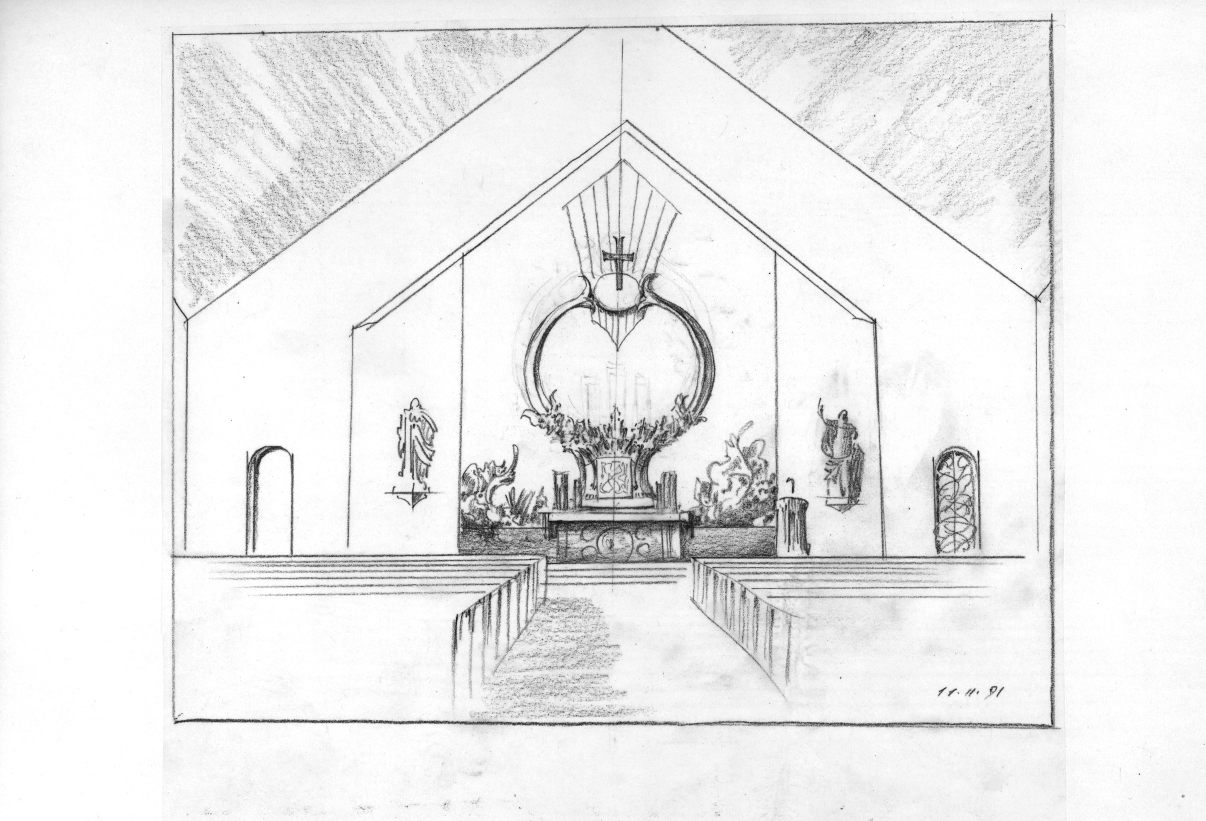 Kapelle, Innenraum