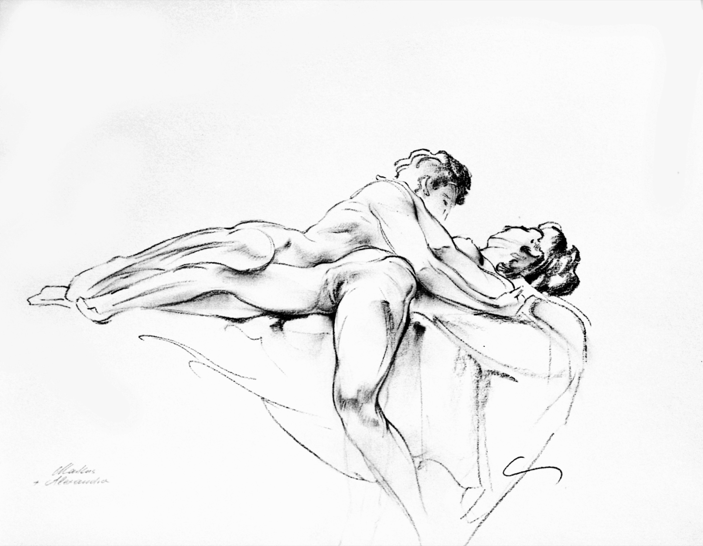 Erotische Skizze