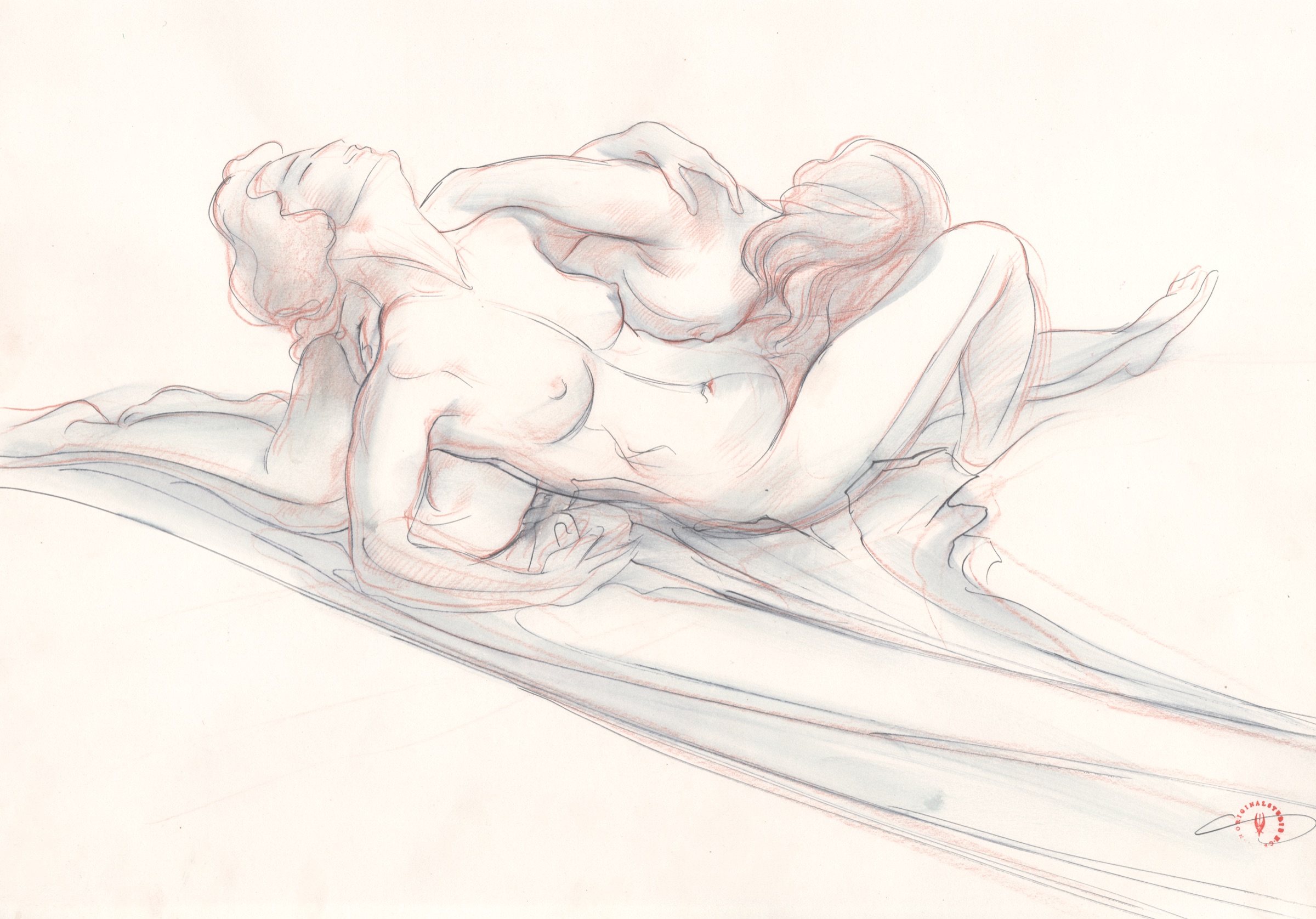 Erotische Skizze