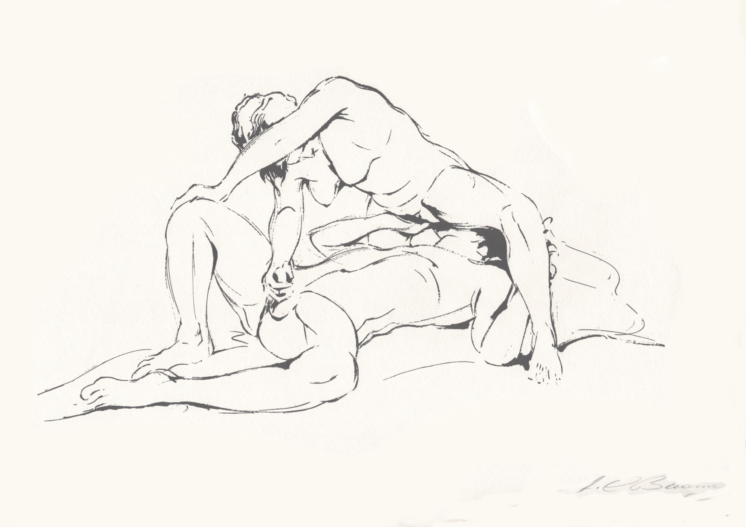 Erotische Skizze