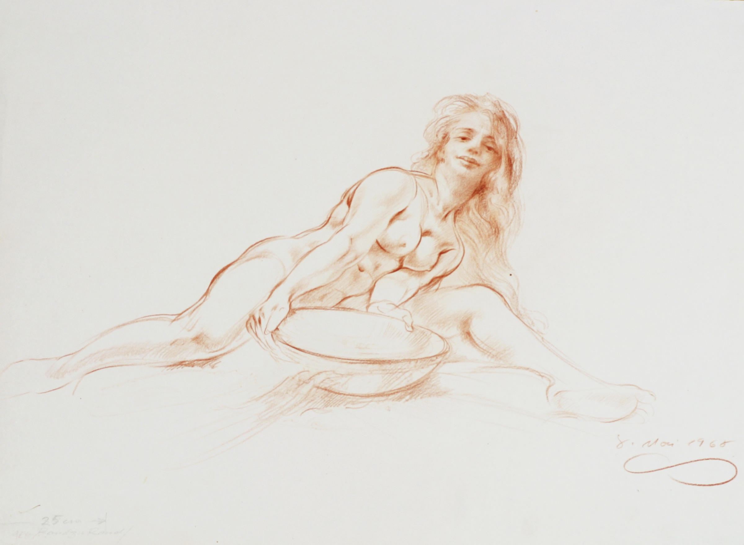 Seated Woman with Bowl