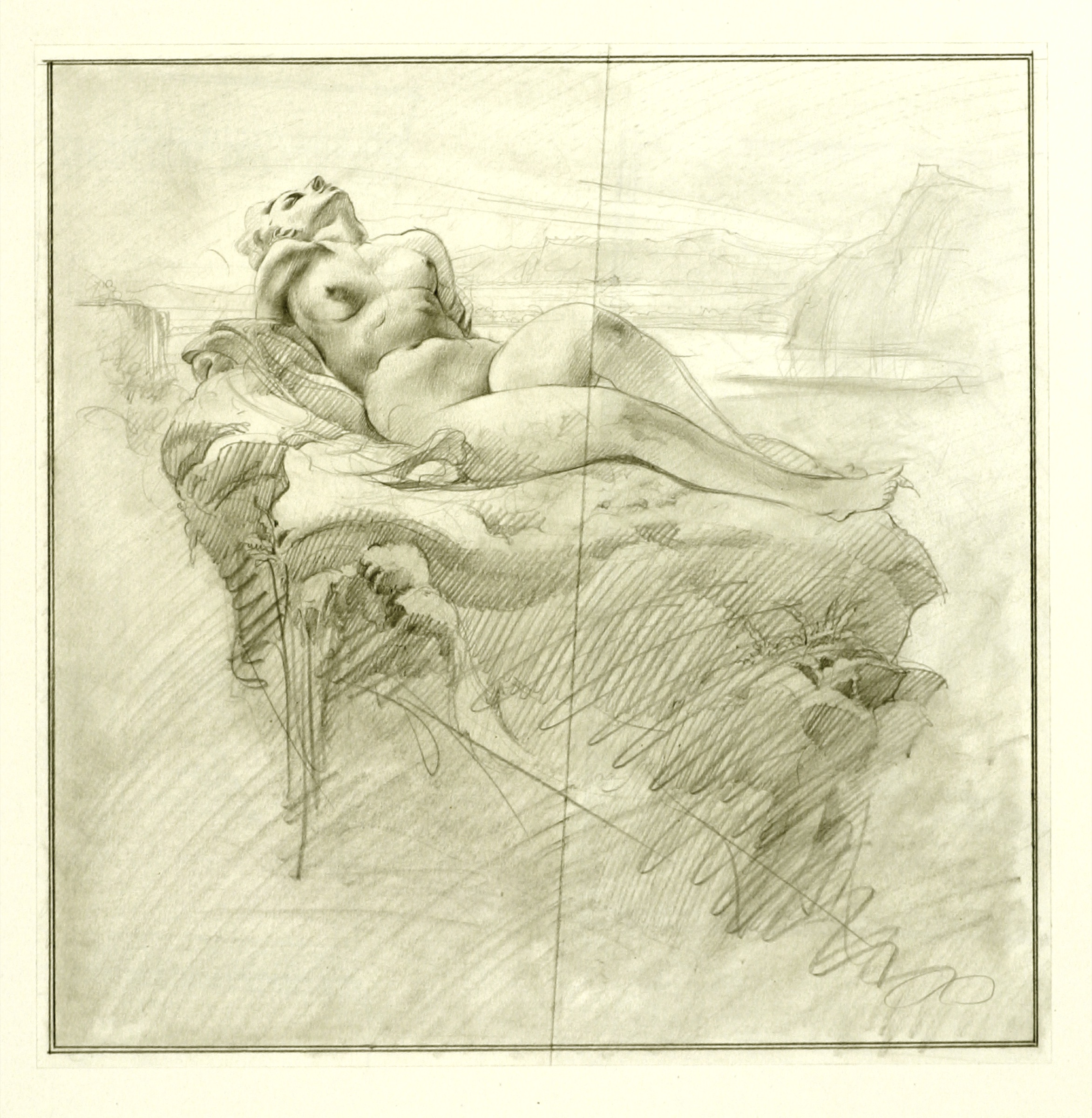 Resting Figure on a Rock