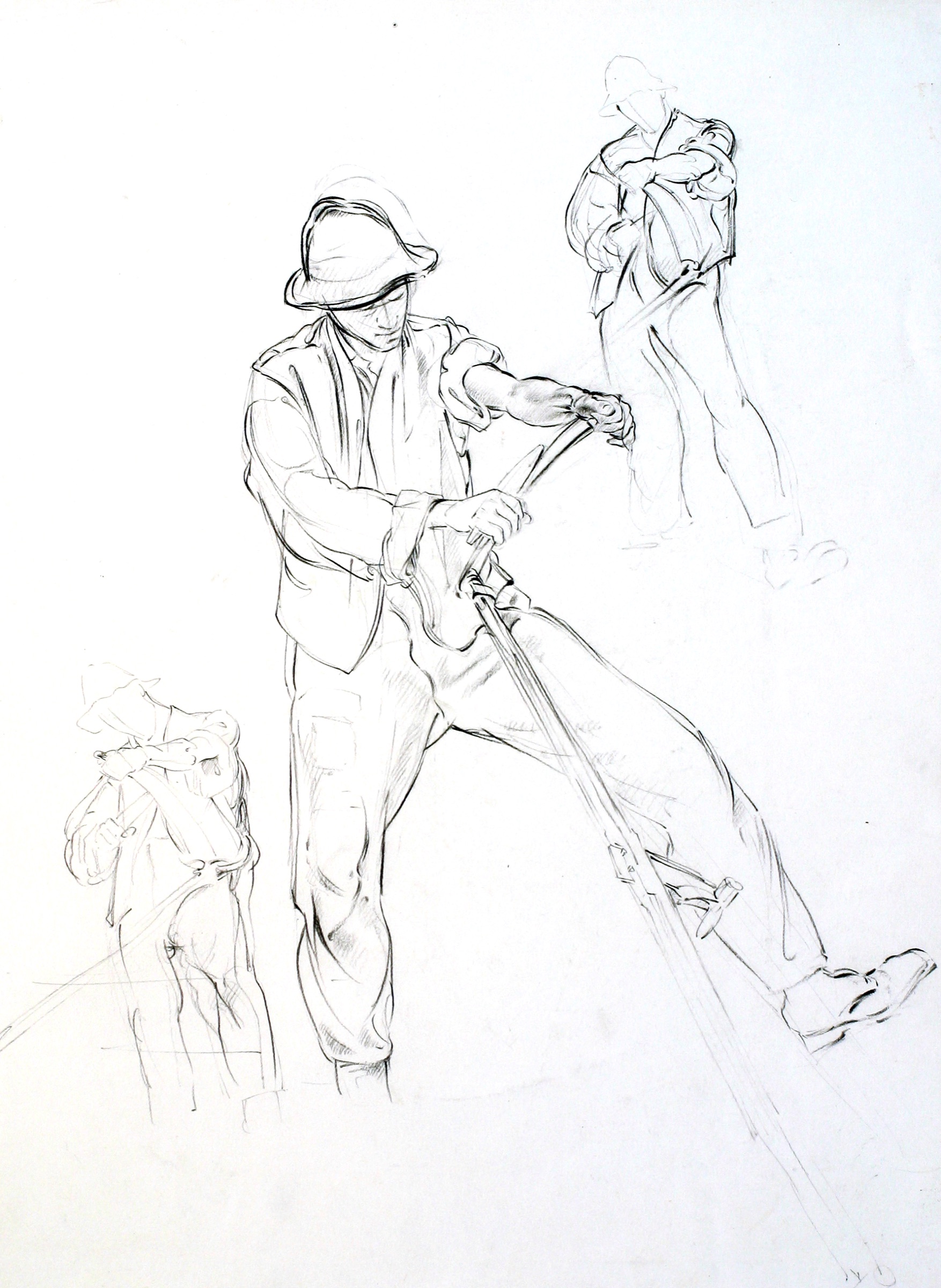 Farmer with Scythe