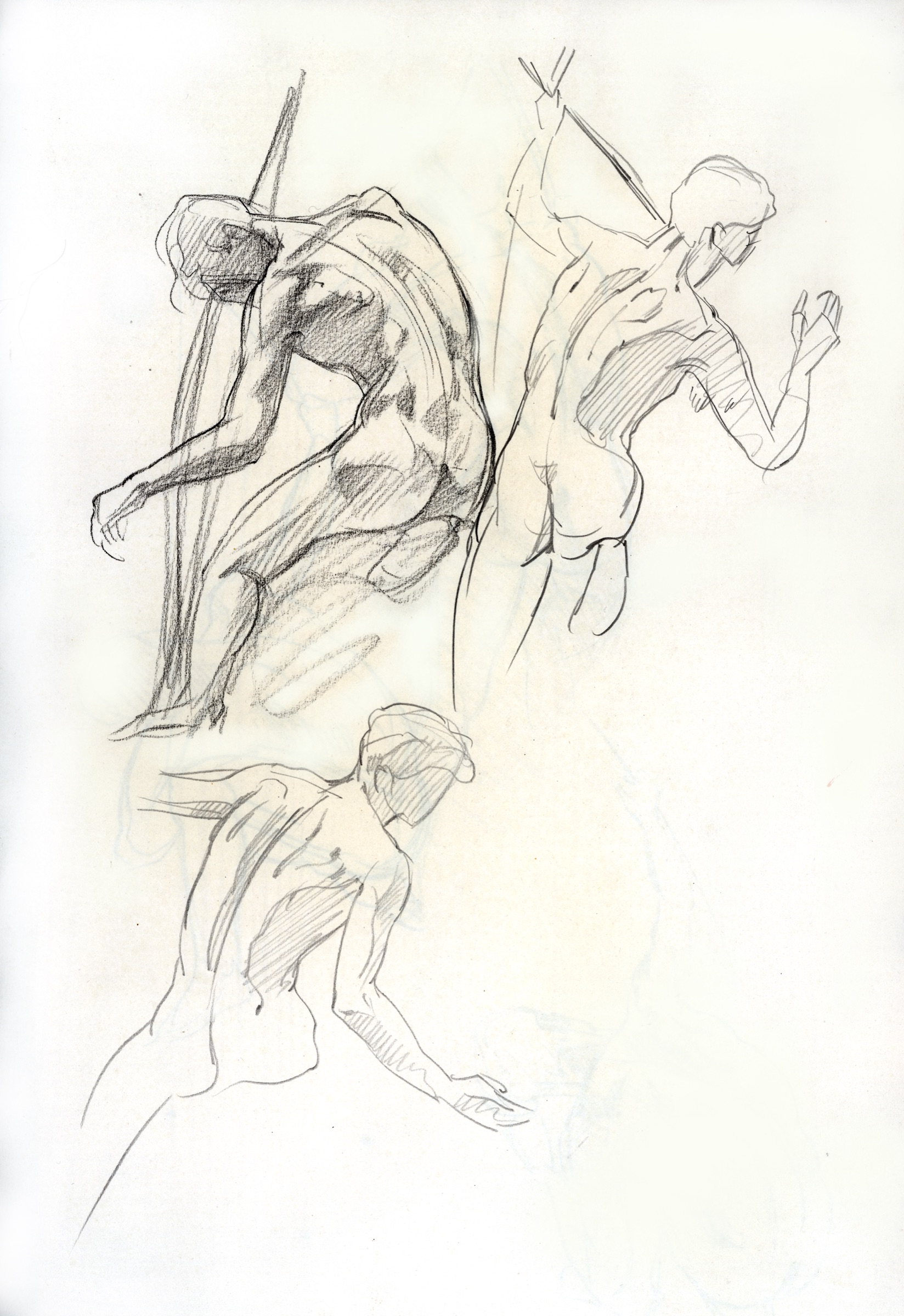 Adam, Studienskizzen zu,  2
