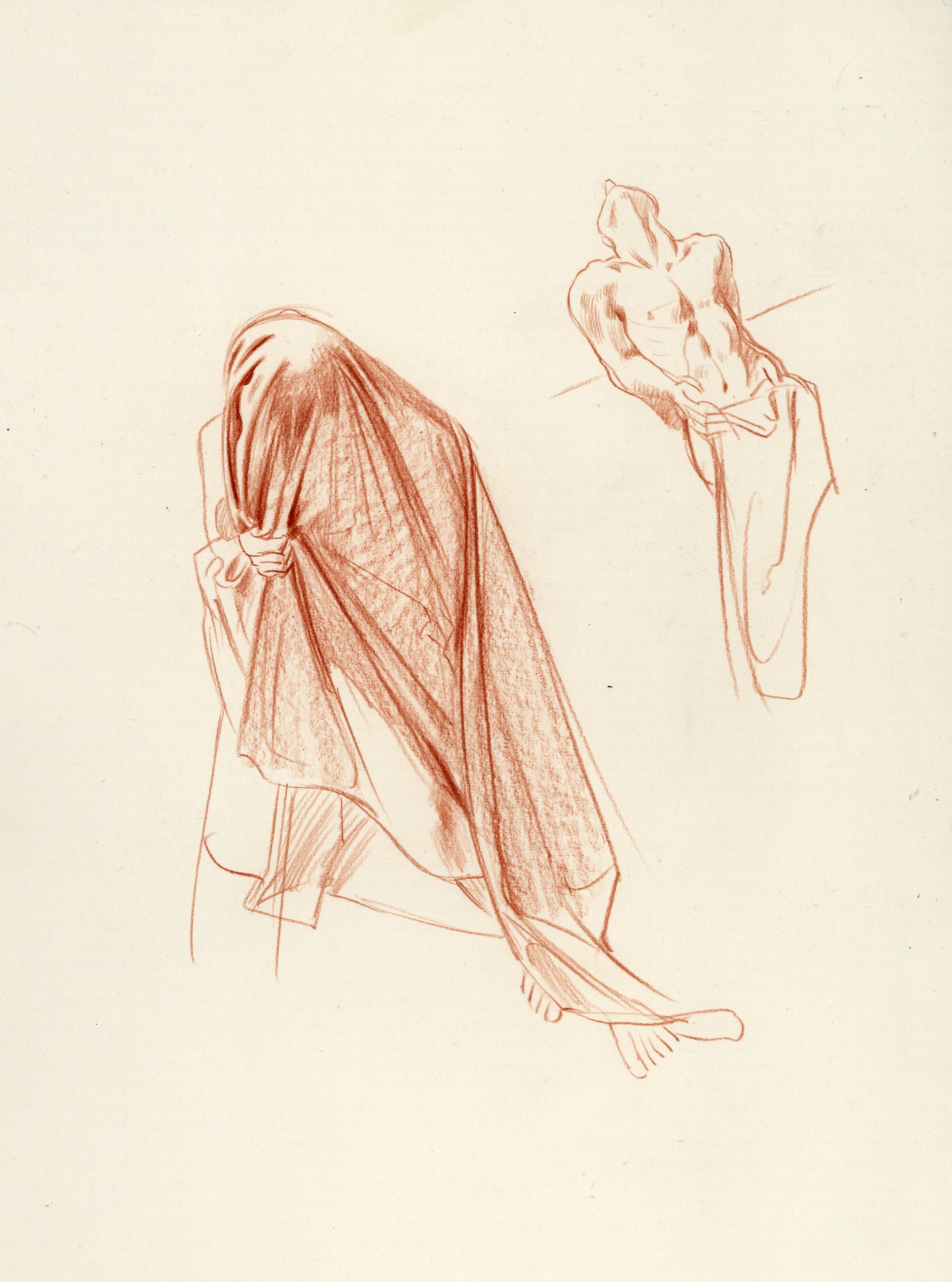 Human Mill, Study: Two Figures