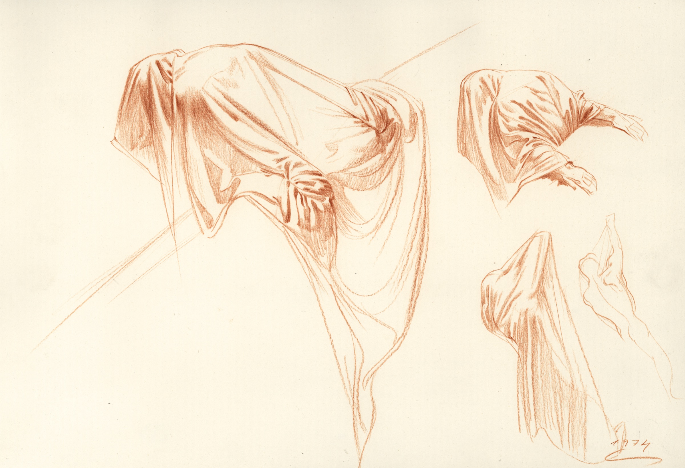 Figures under Cloths