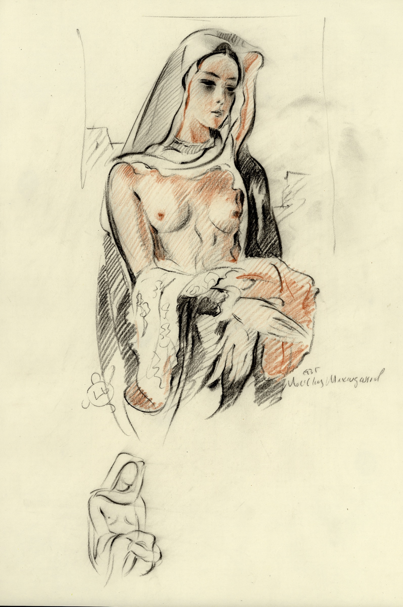 Woman with Headscarf