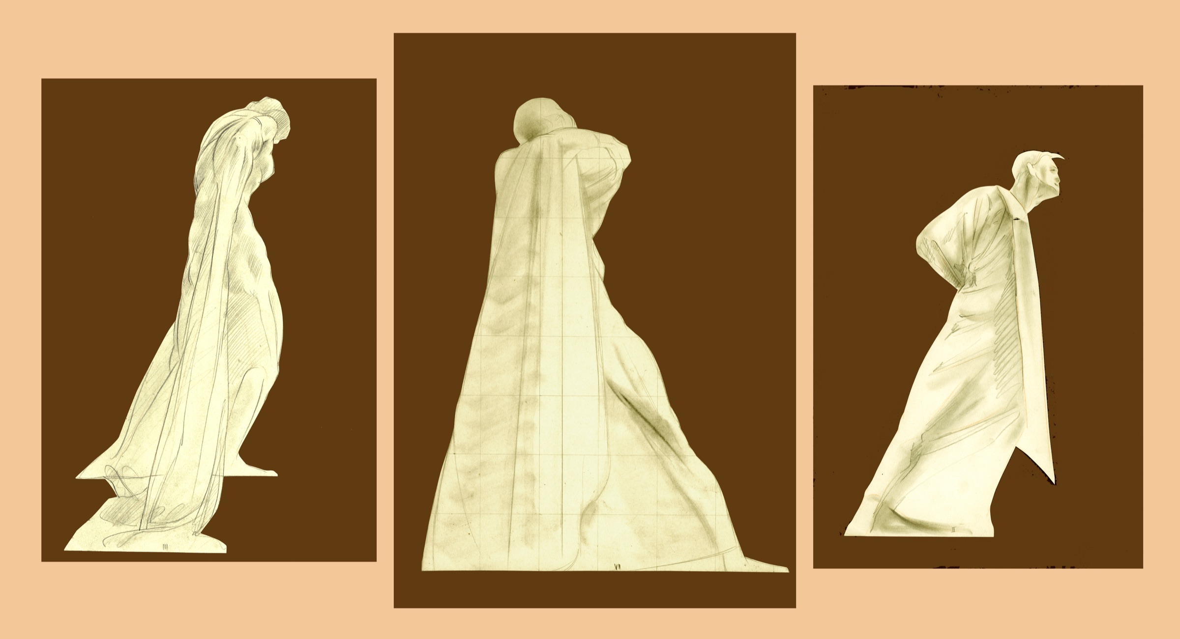 Figures for the Funeral Procession, 1