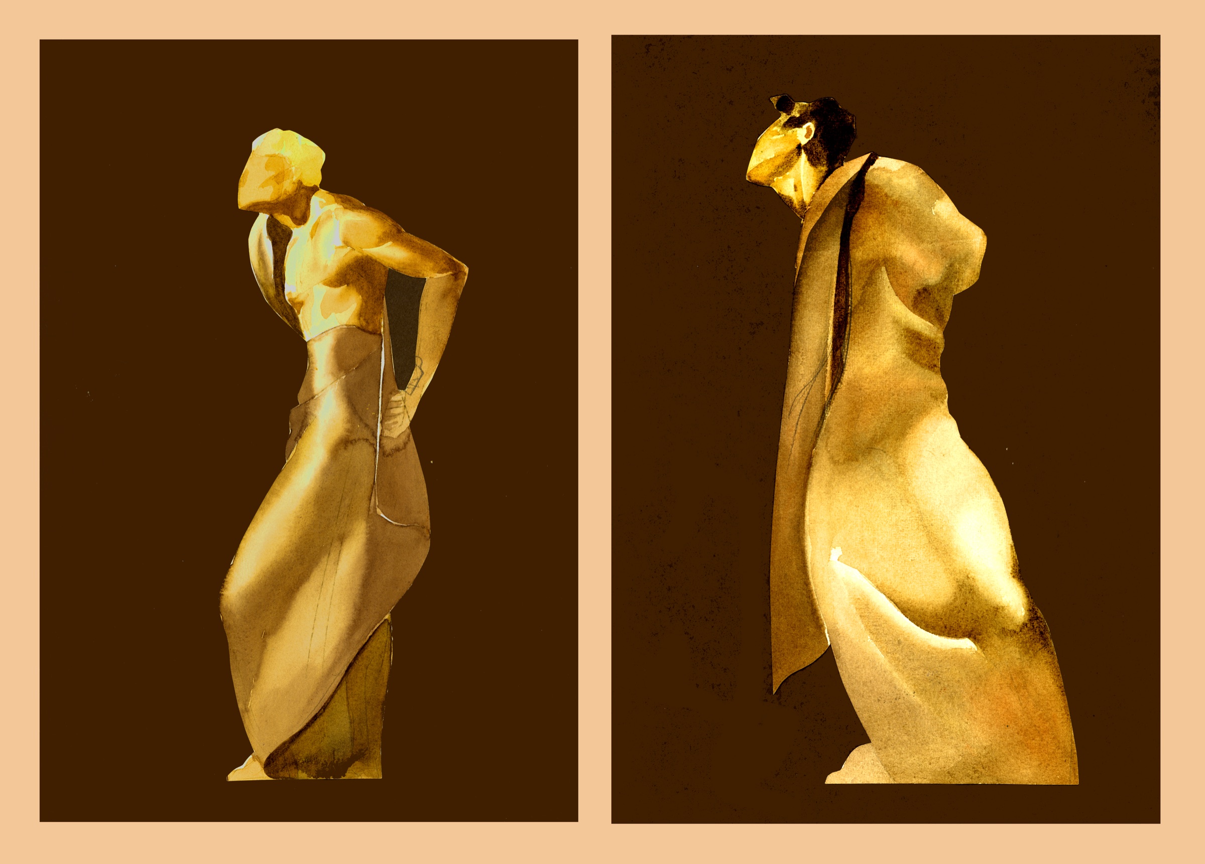 Figures for the Funeral Procession, 4