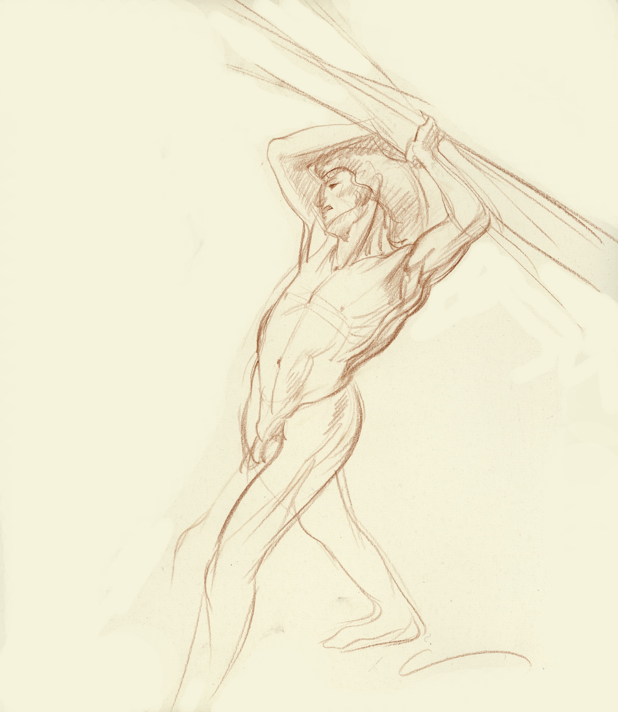 Figure Carrying a Load