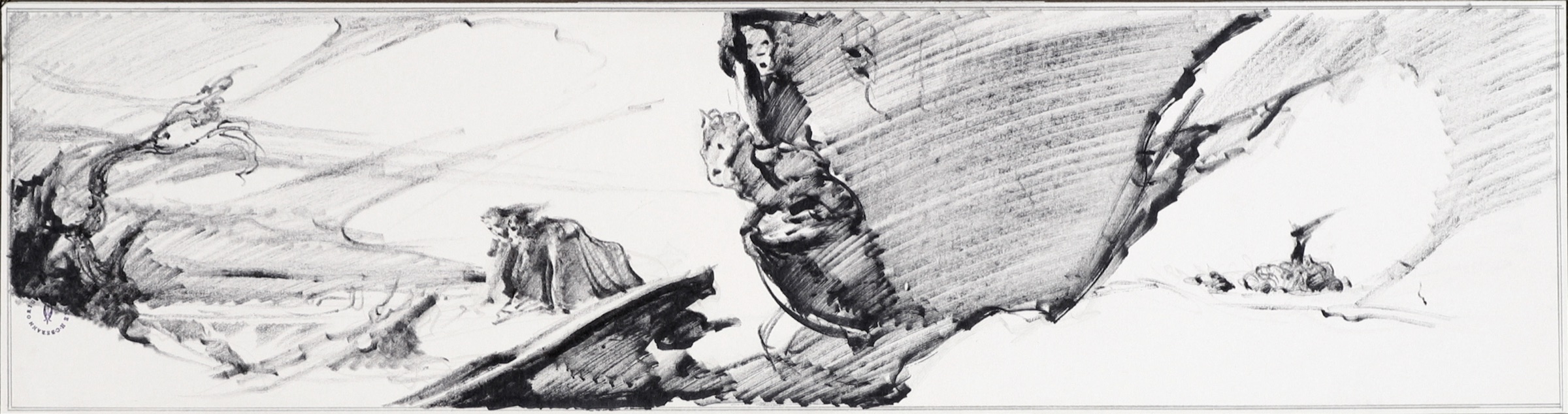 Figures in the Storm