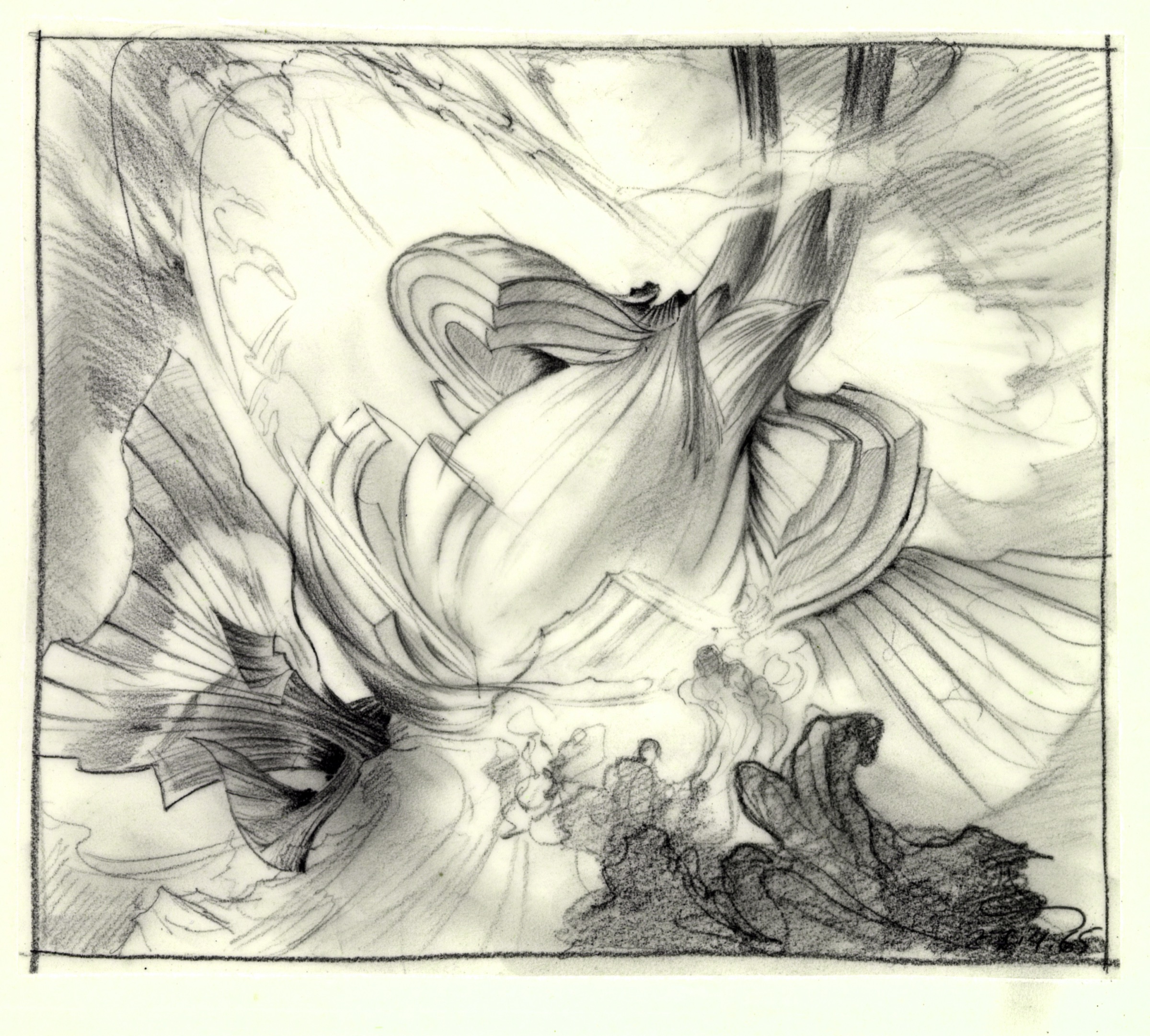 Figures beneath an Onion Dome