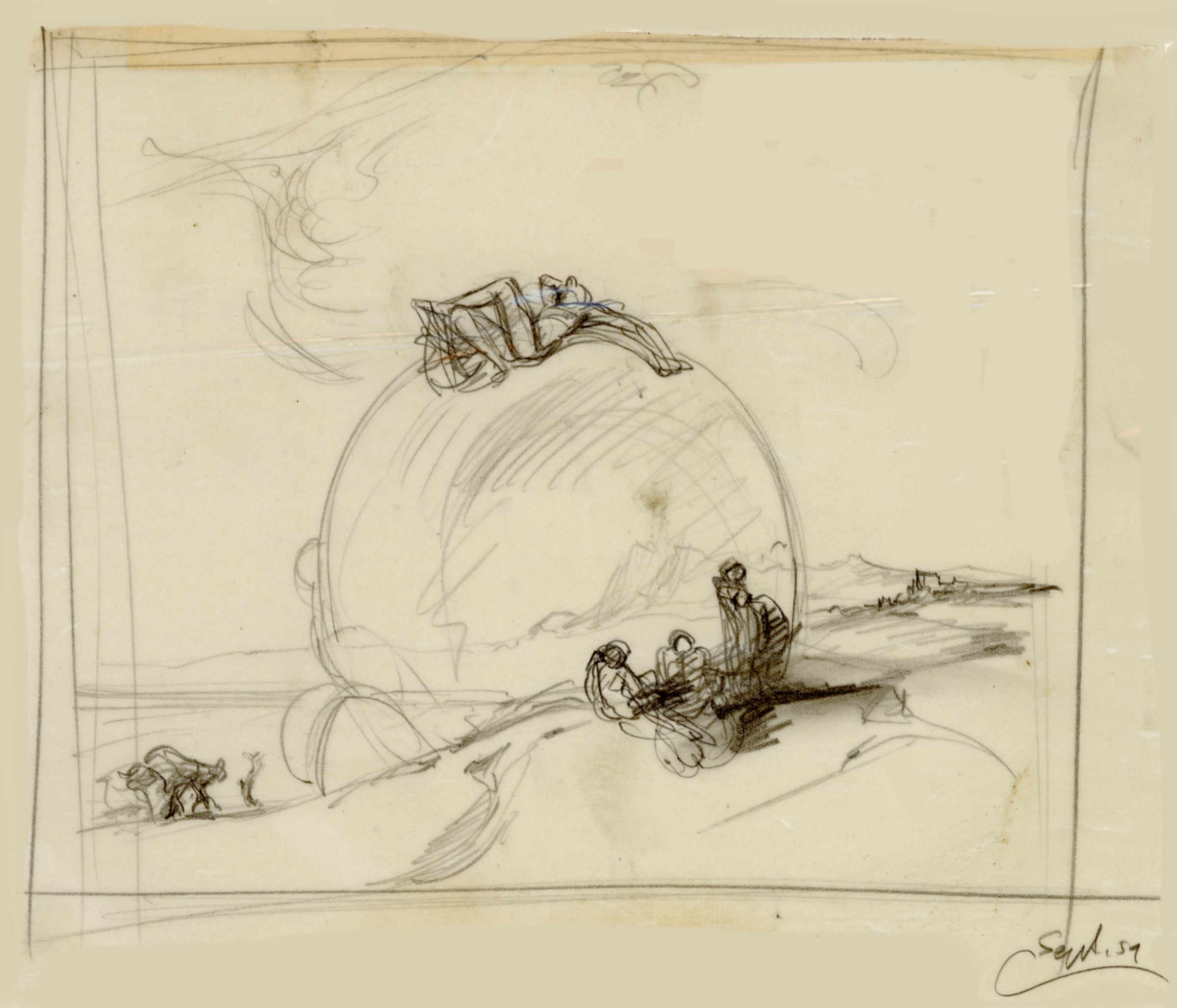 The Dreamer, Sketch