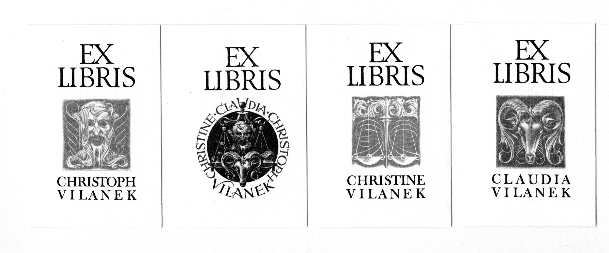 Ex Libris Familie. Vilanek