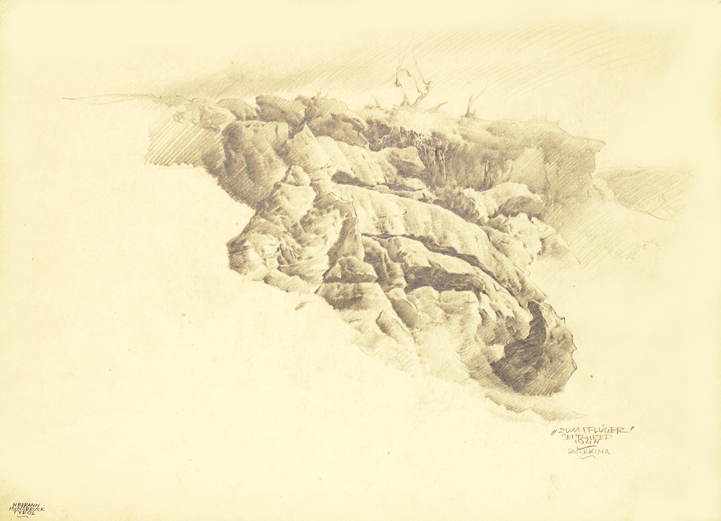 Rock Study “For The Plowman”