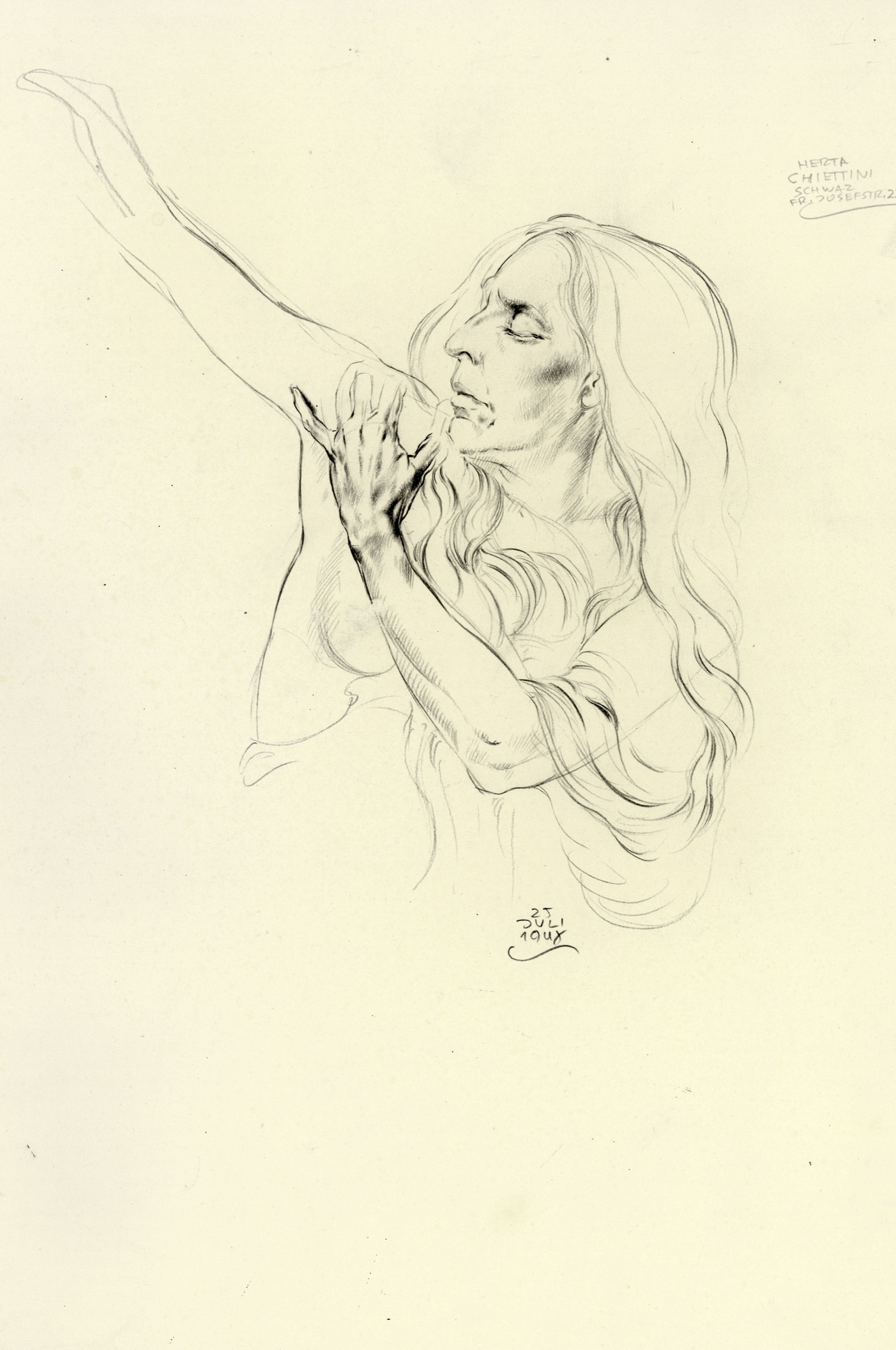 Female Head for “Meditation”