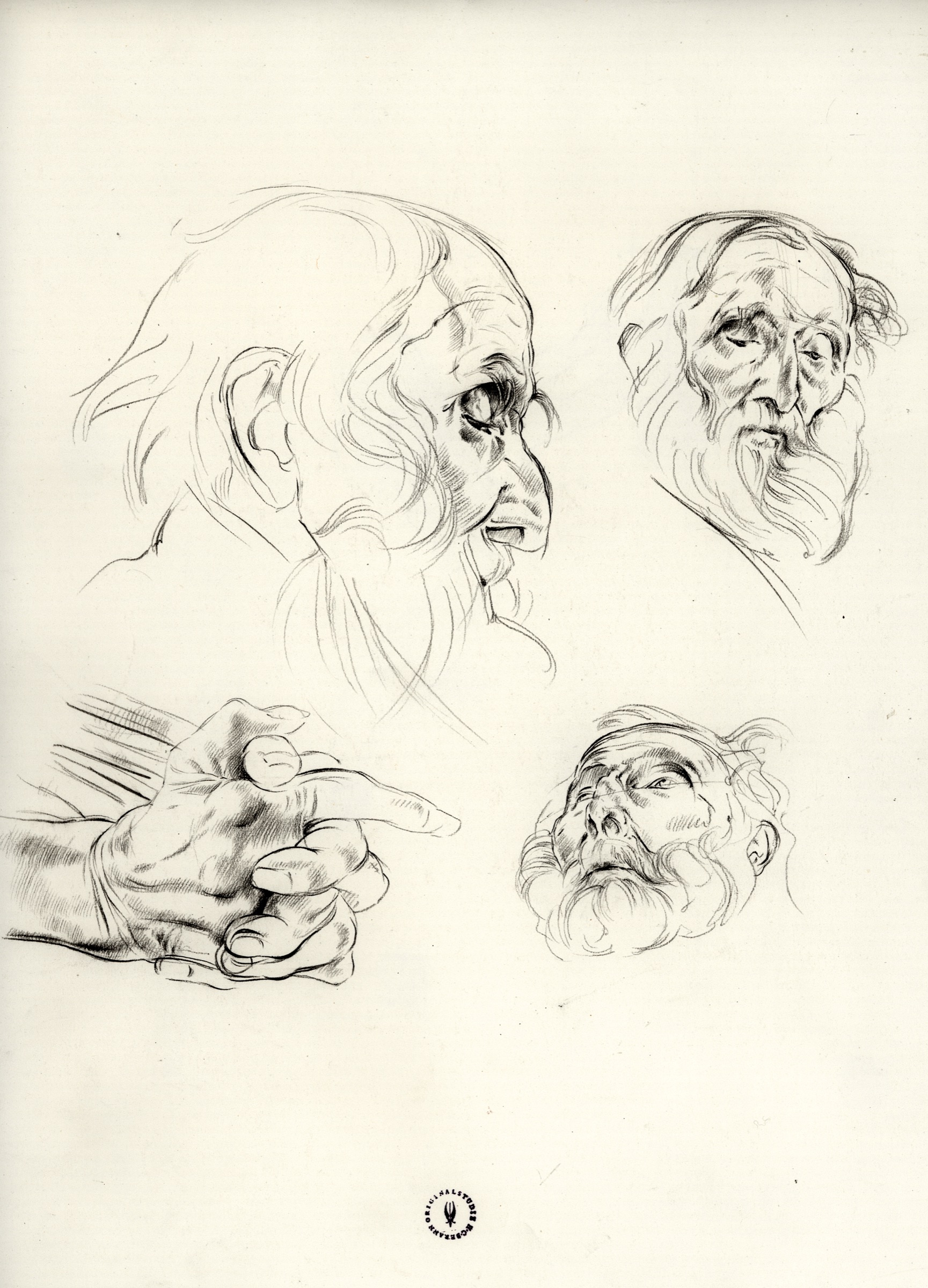 Old Man, Portrait Studies