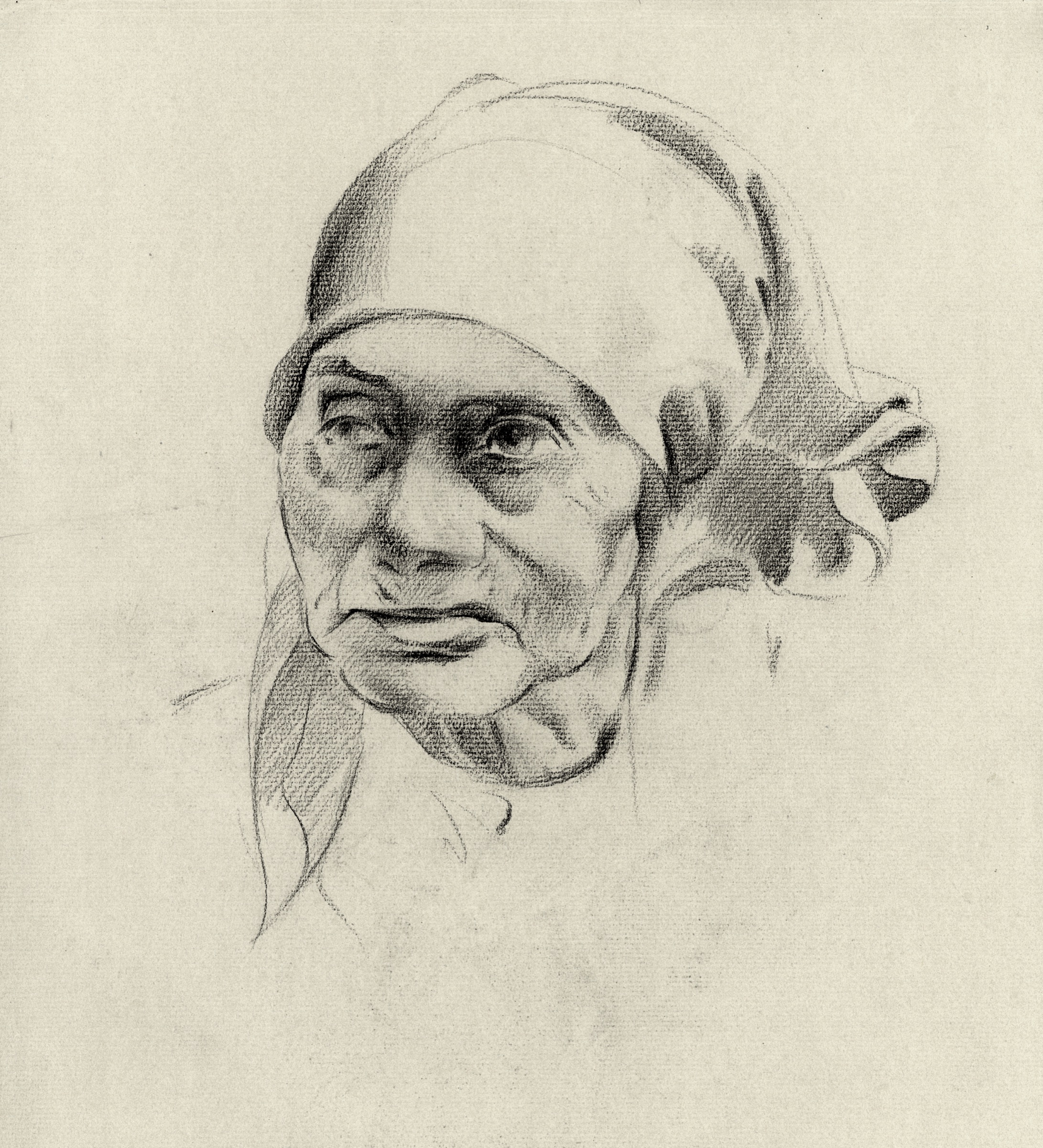 Woman with Headscarf