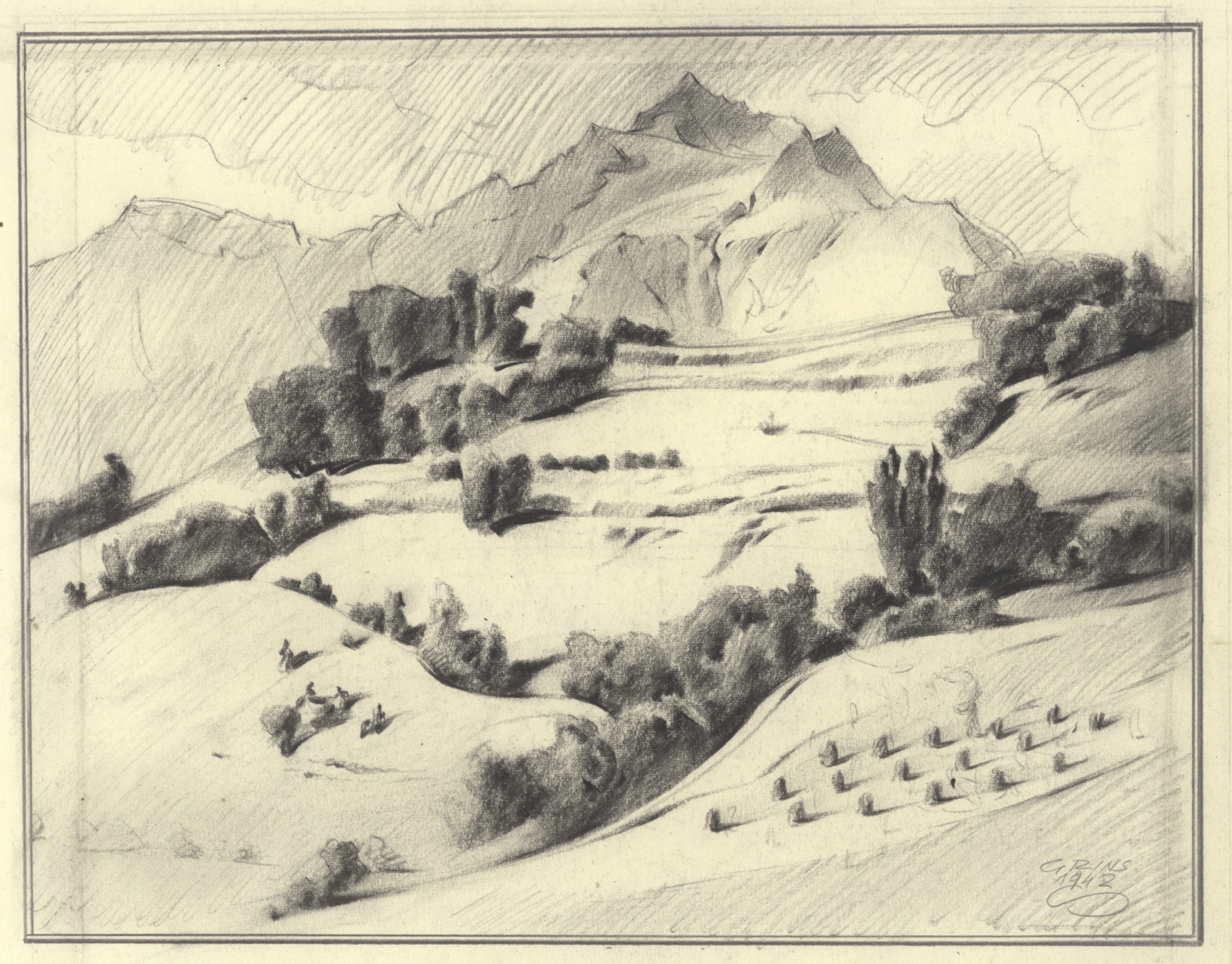 Landscape around Grins