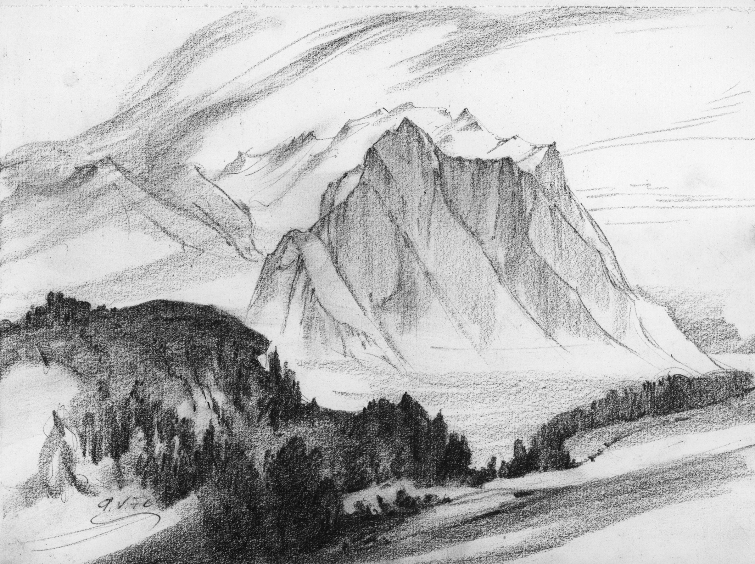 Mountains near Sargans