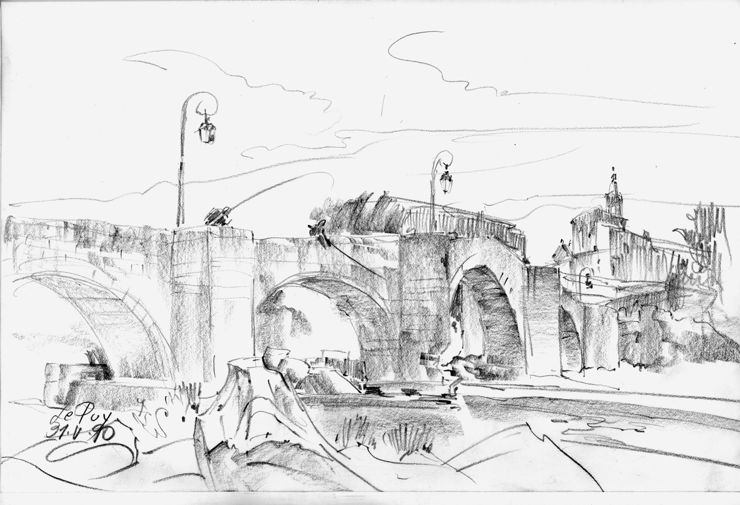 Le Puy, the Bridge