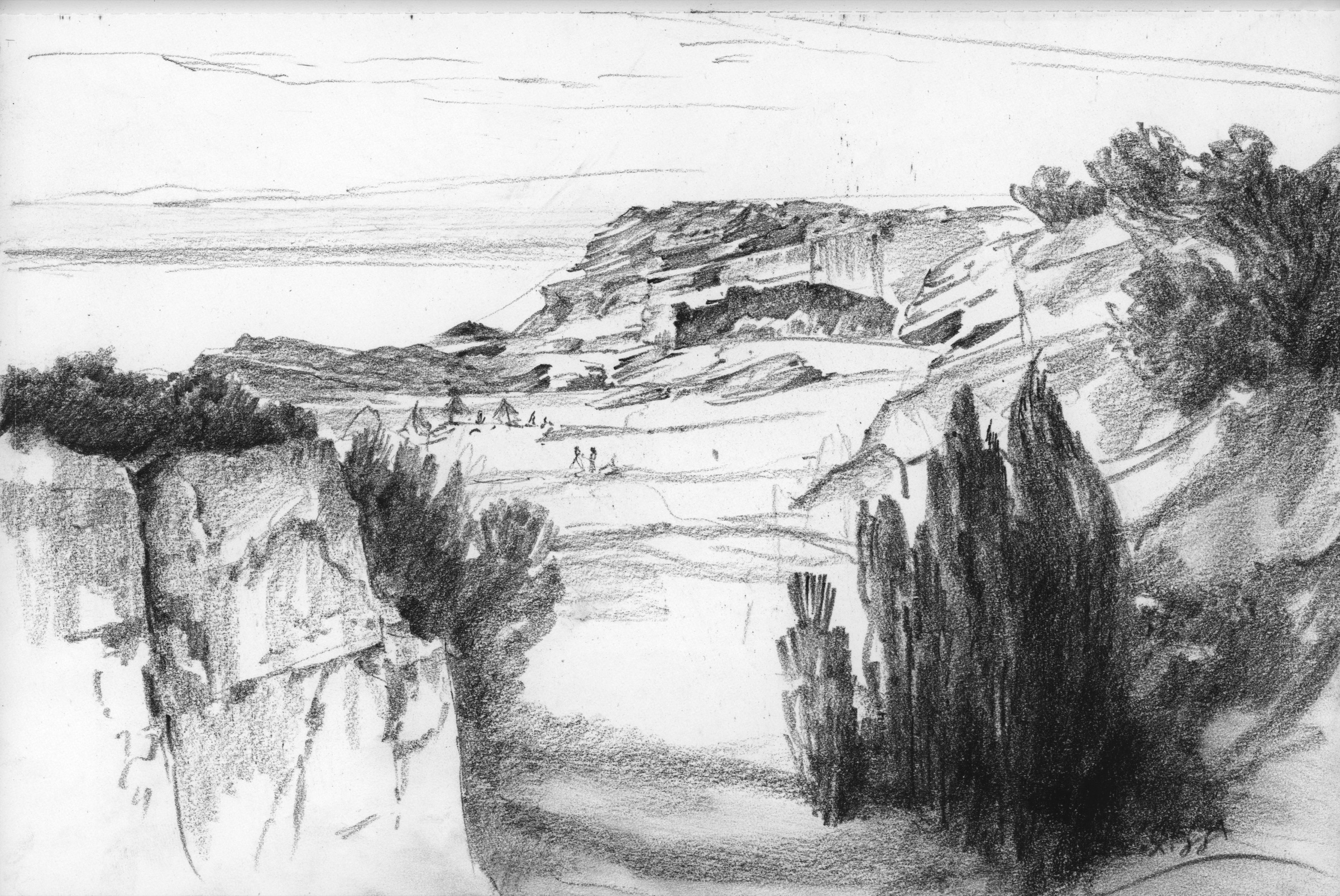 Landscape on Rhodes