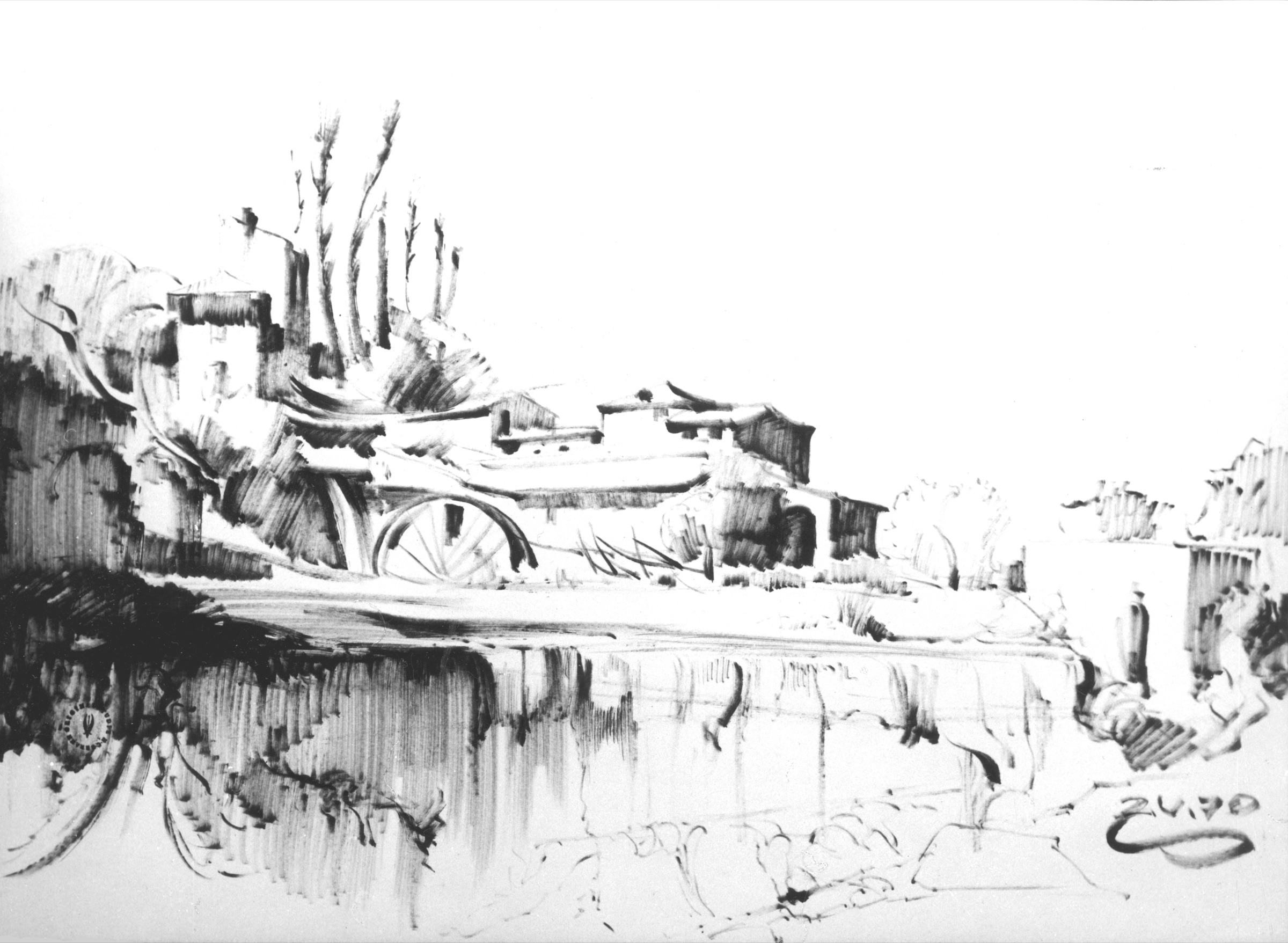 Mill near Garda