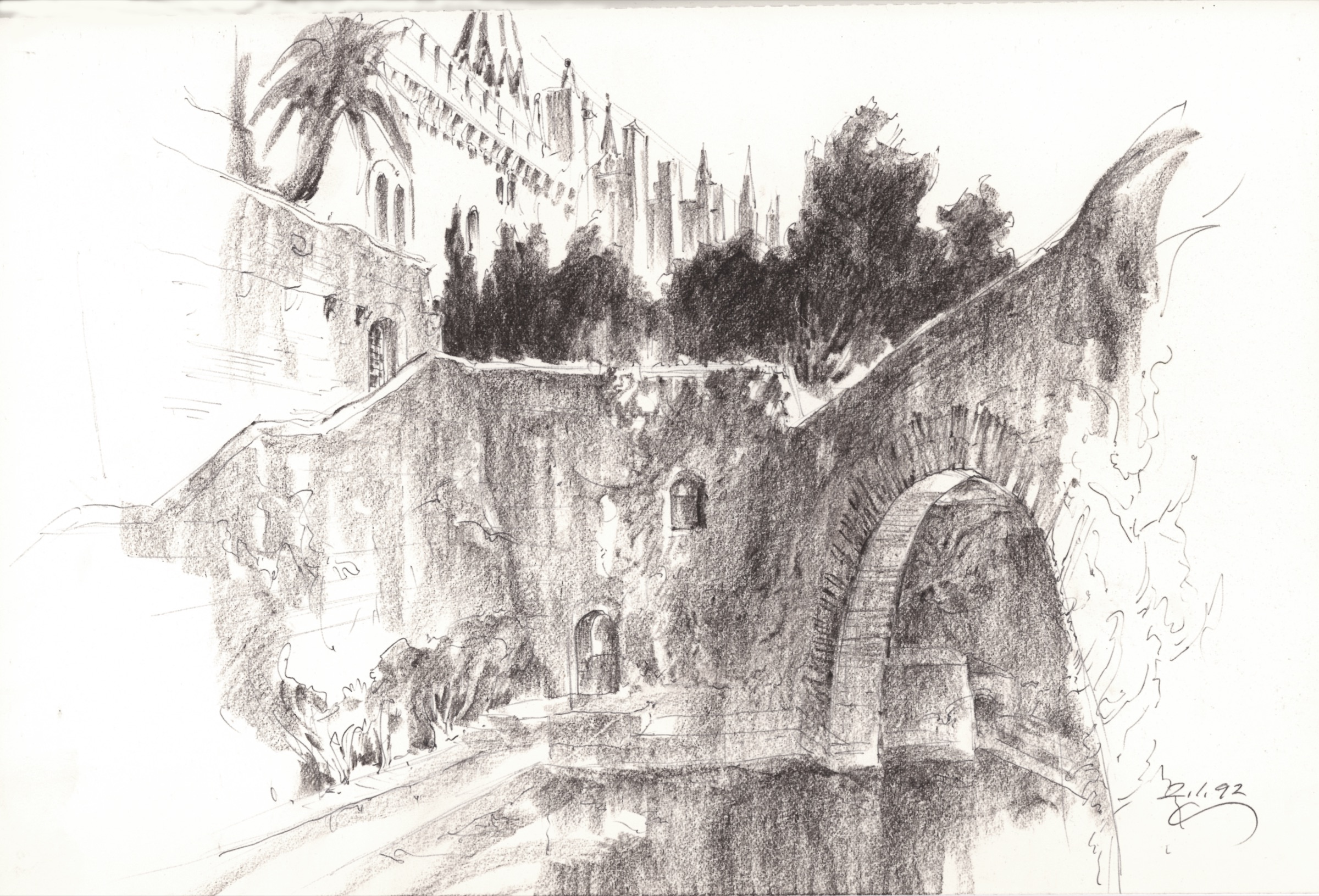 Palma, Bridge to the Castle