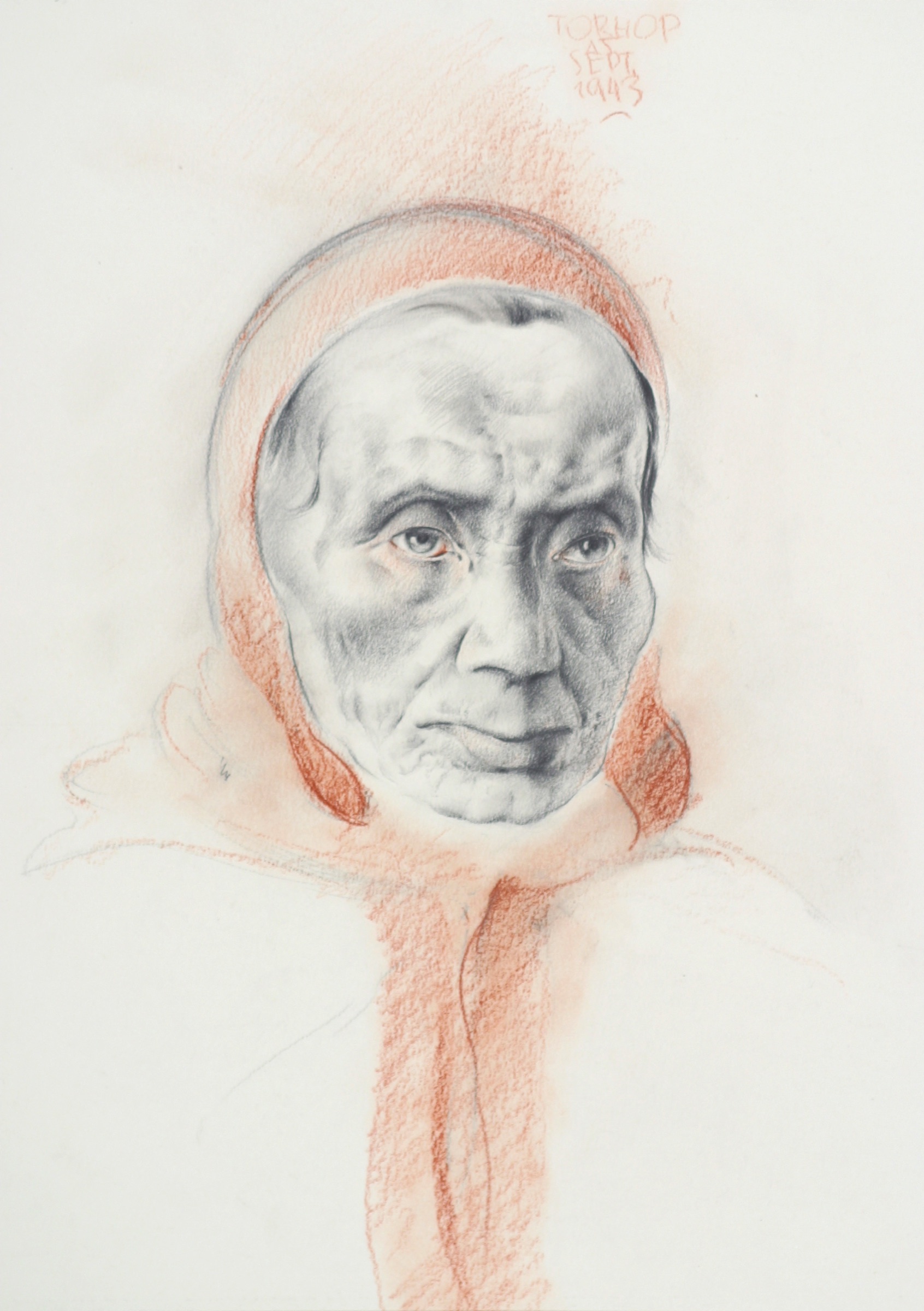 Old Sámi Woman from Thorshop