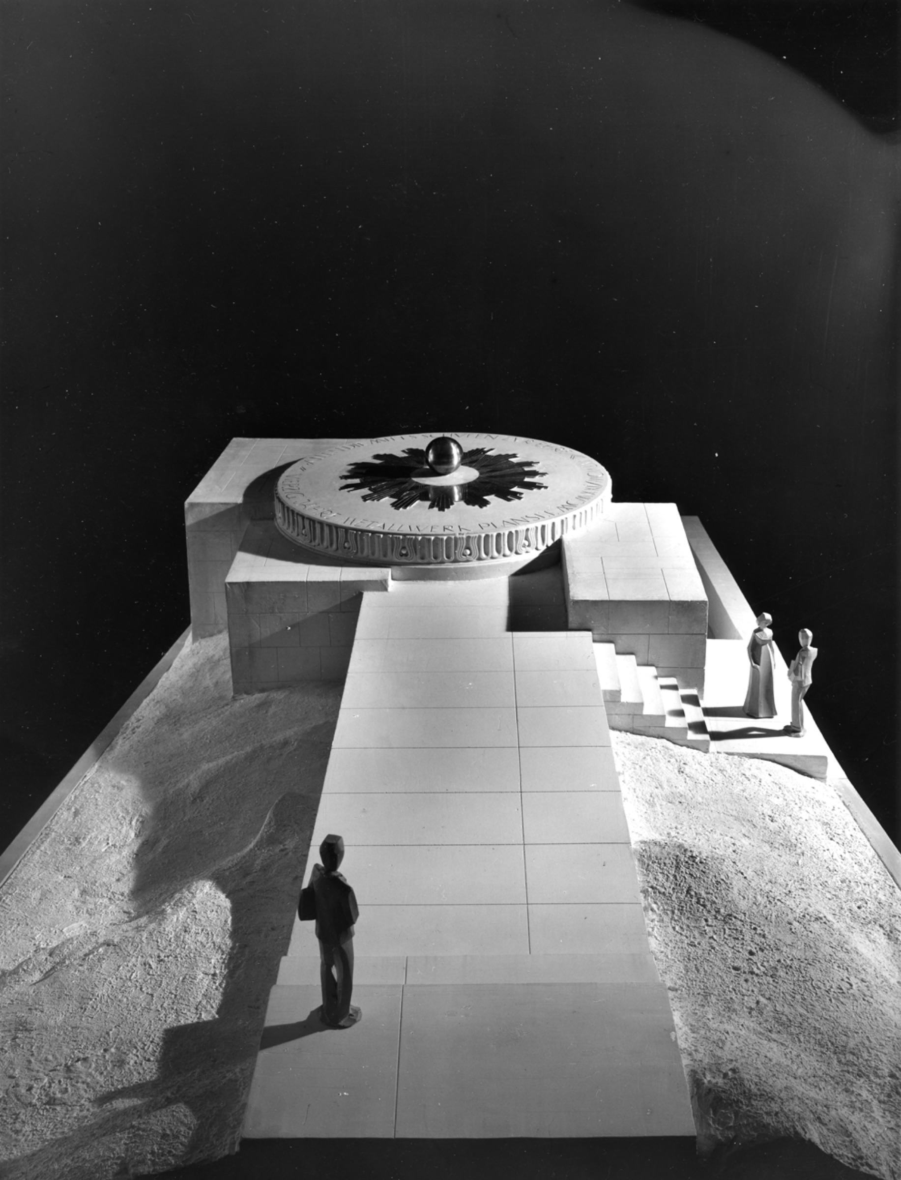 Mausoleum Schwarzkopf, Gesamtmodell