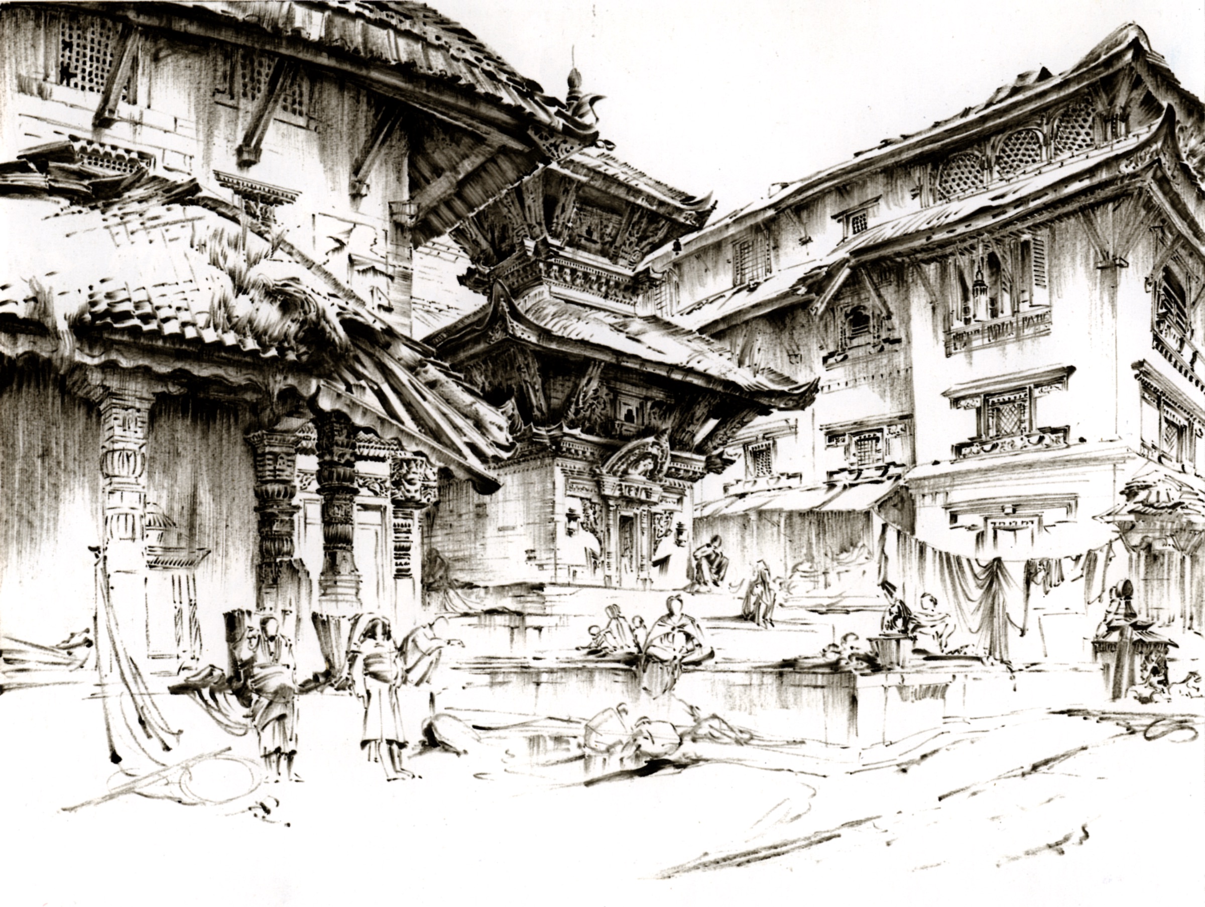 Pagoden in Kathmandu