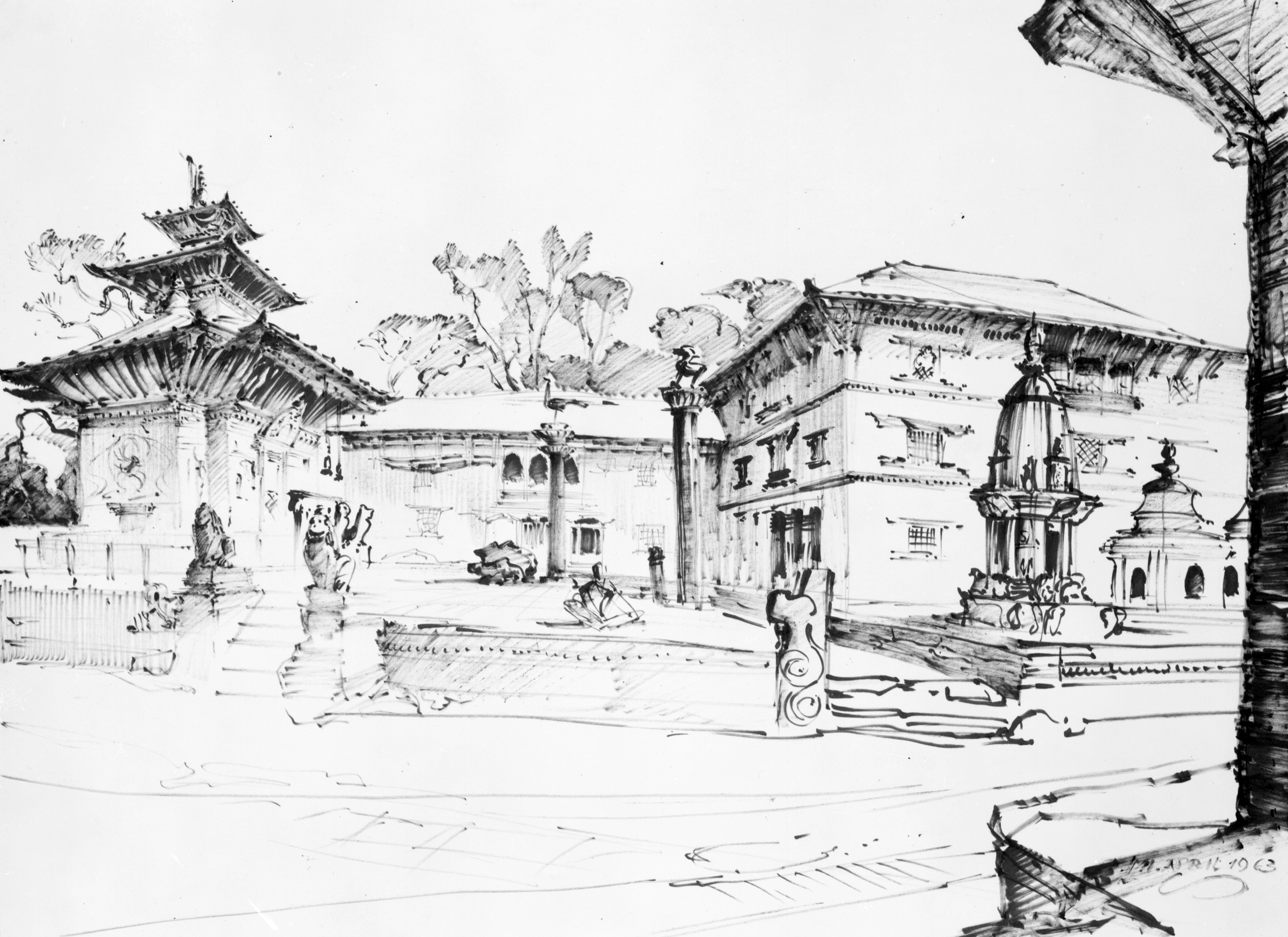 Hindutempel in Jayalageesworeeu