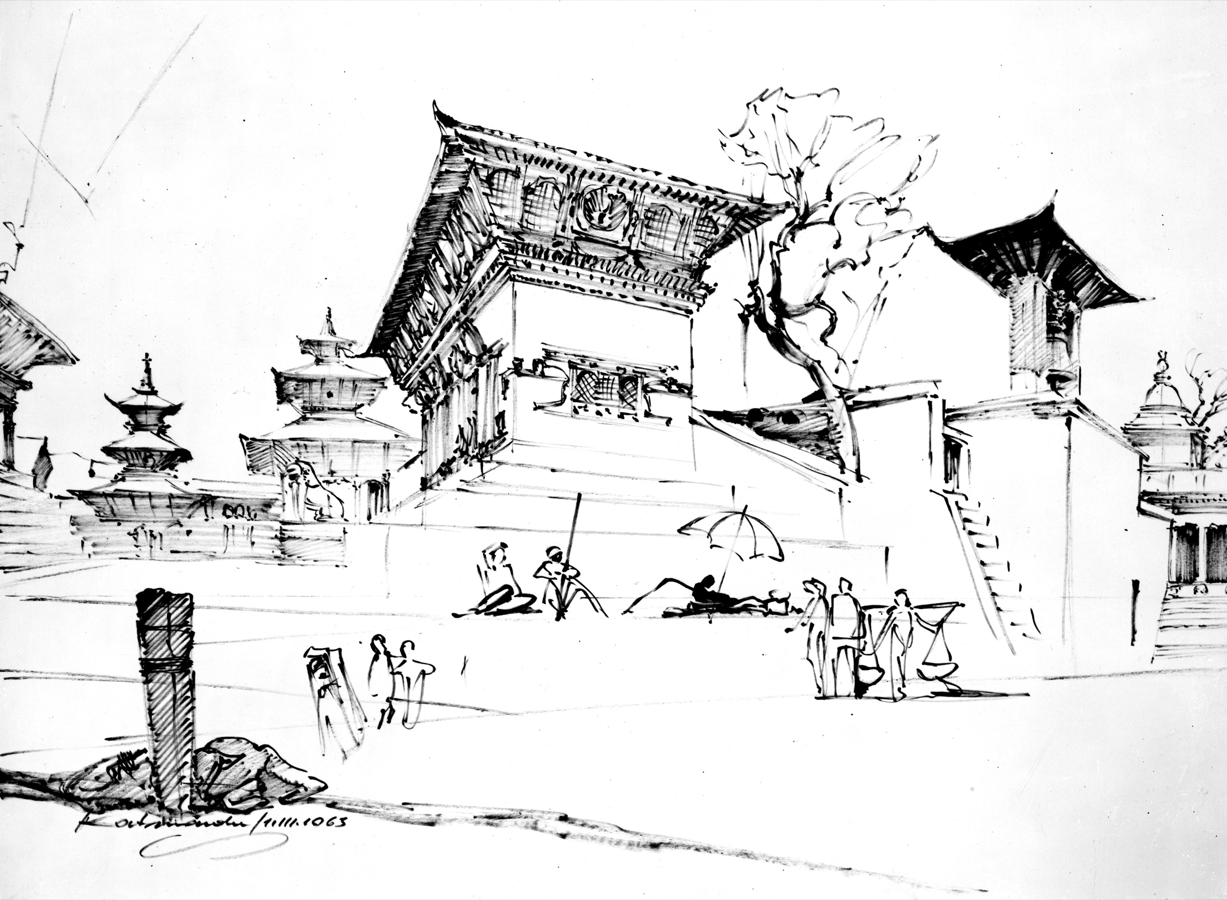 Pagoden in Kathmandu