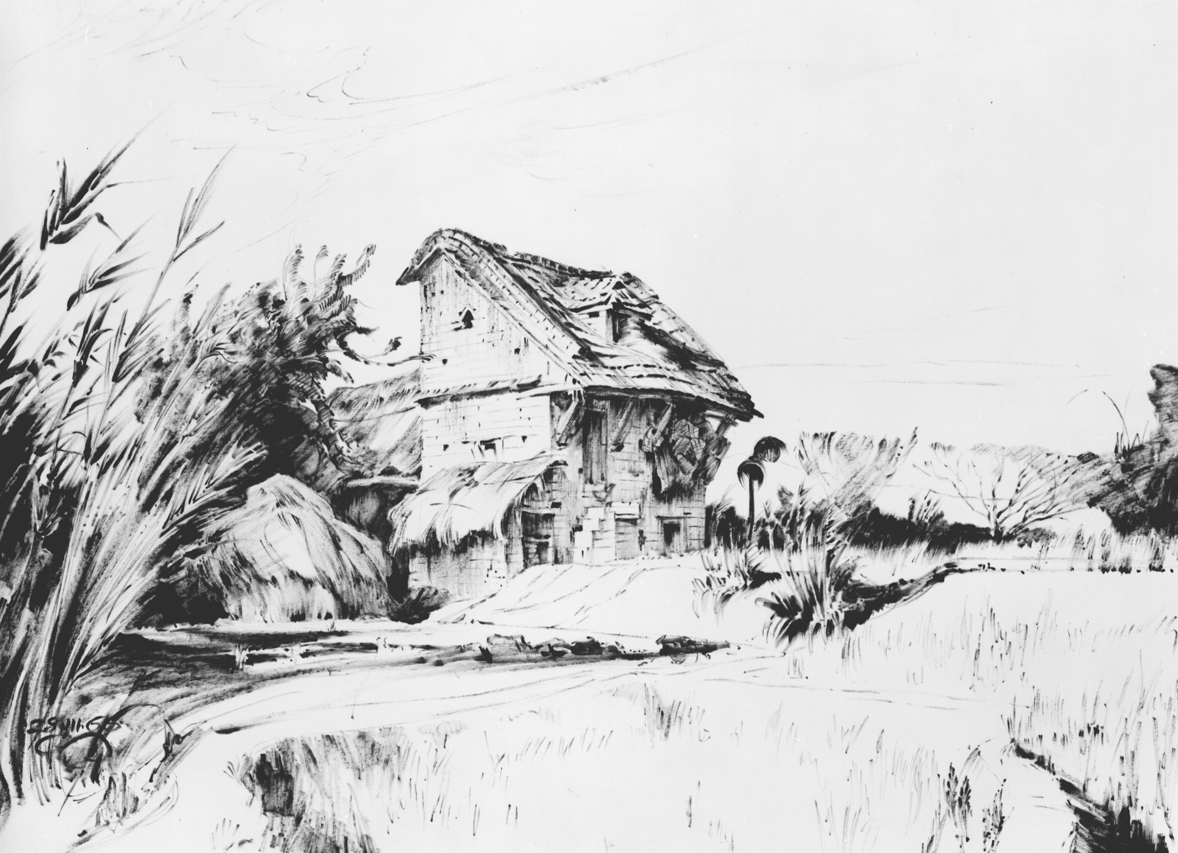 Farmstead near Kathmandu