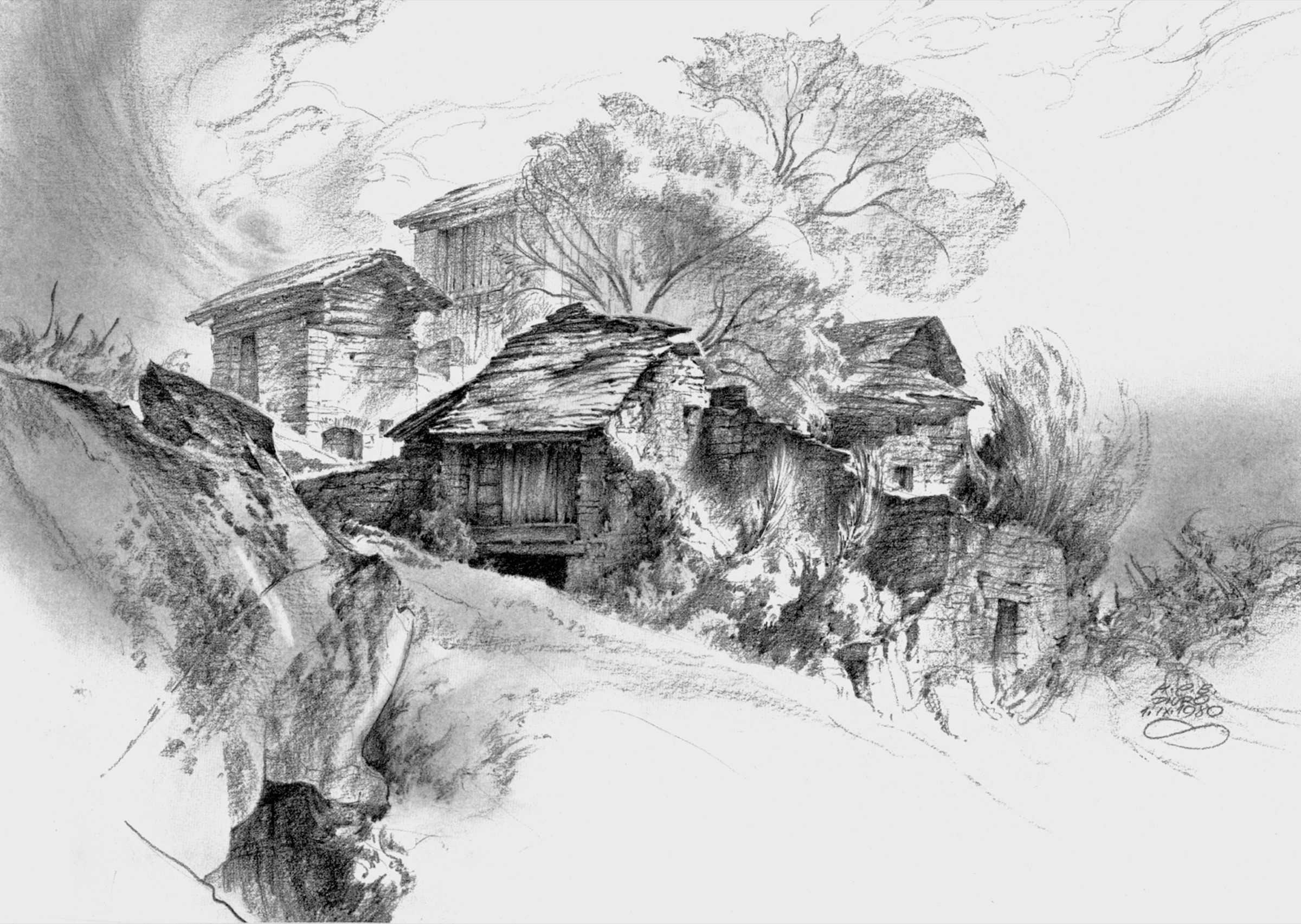 Piuro, Bergell