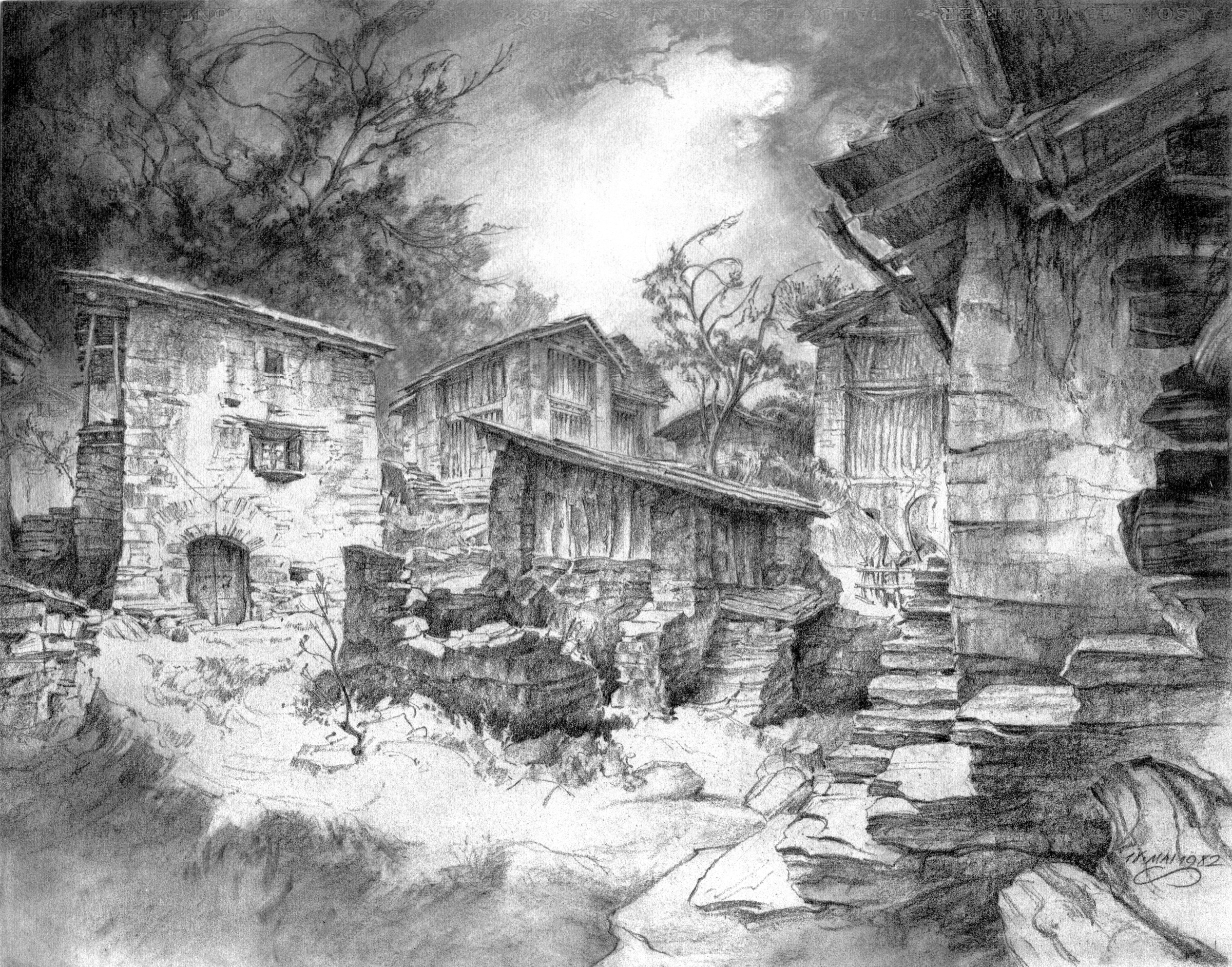 Hütten im Bergell