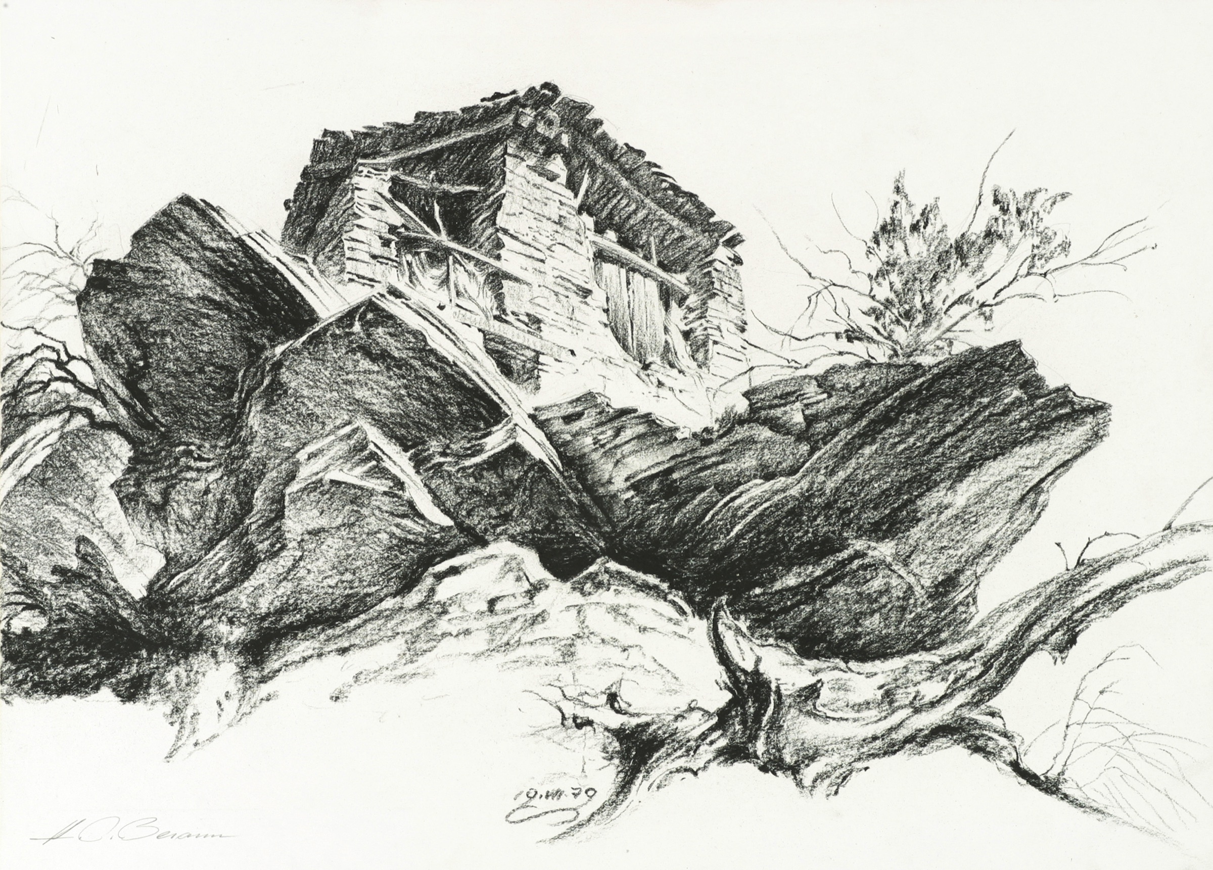 Hut near Raron