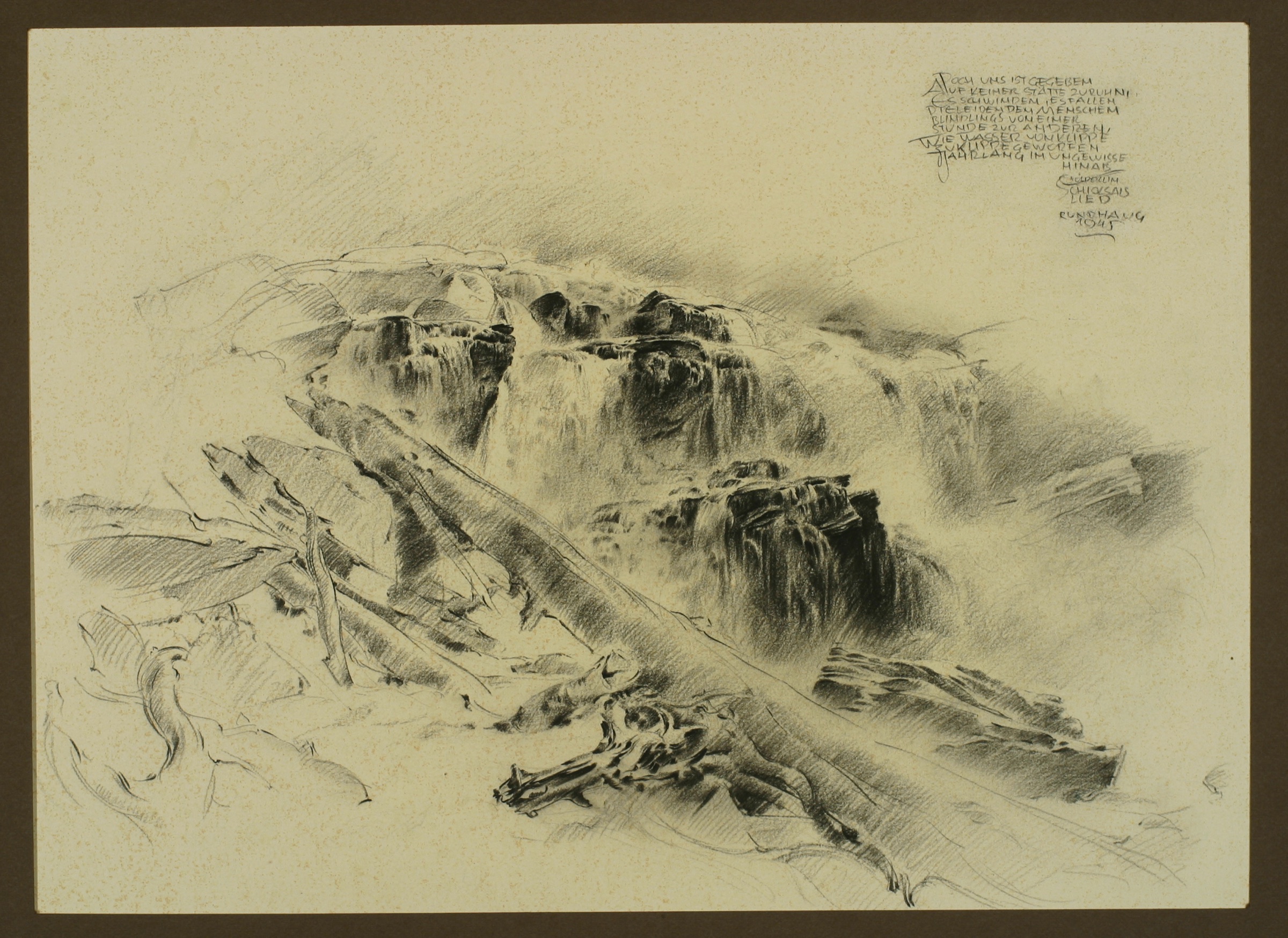 Nordischer Wasserfall