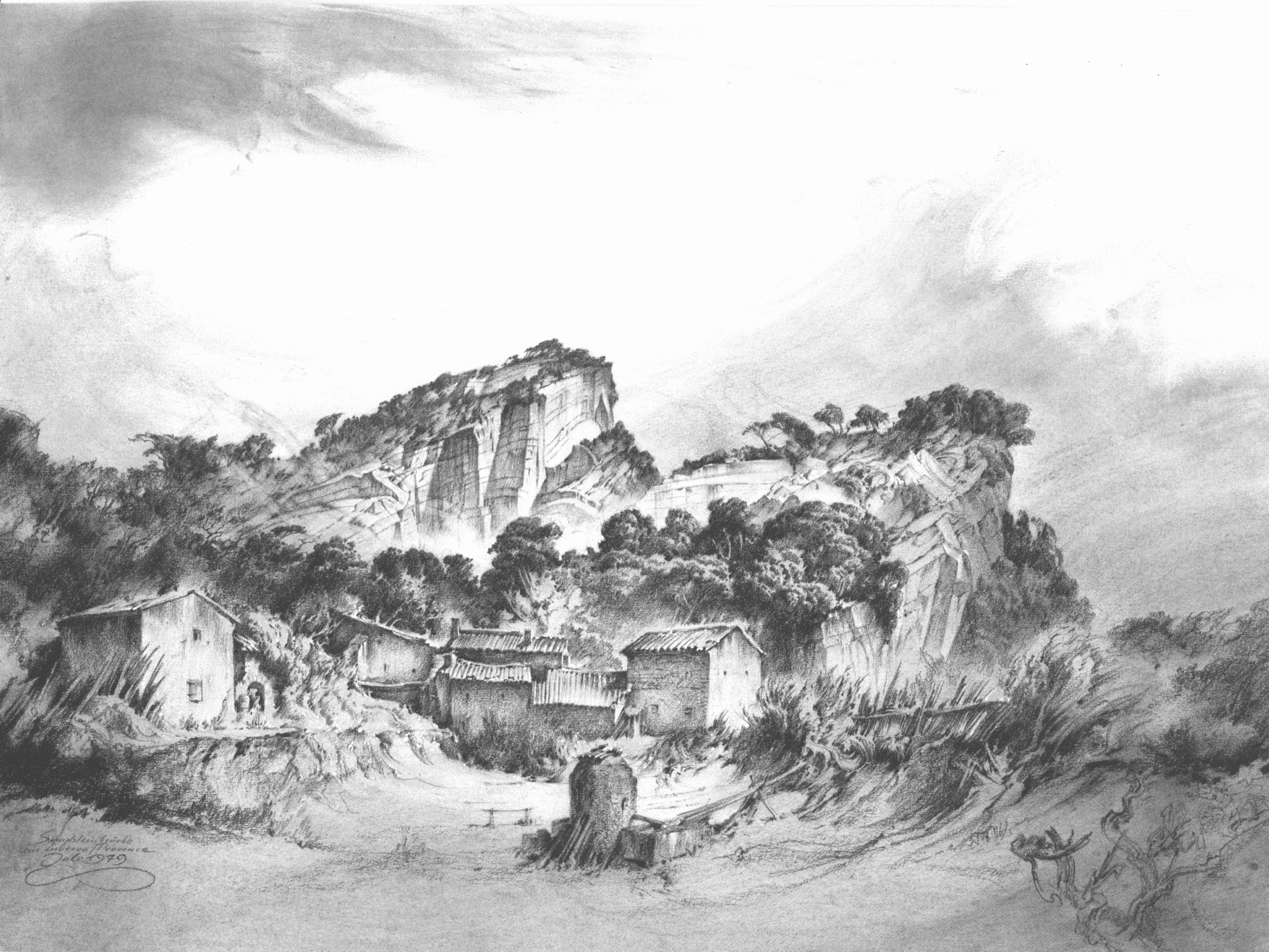 Luberon Sandsteinbrüche
