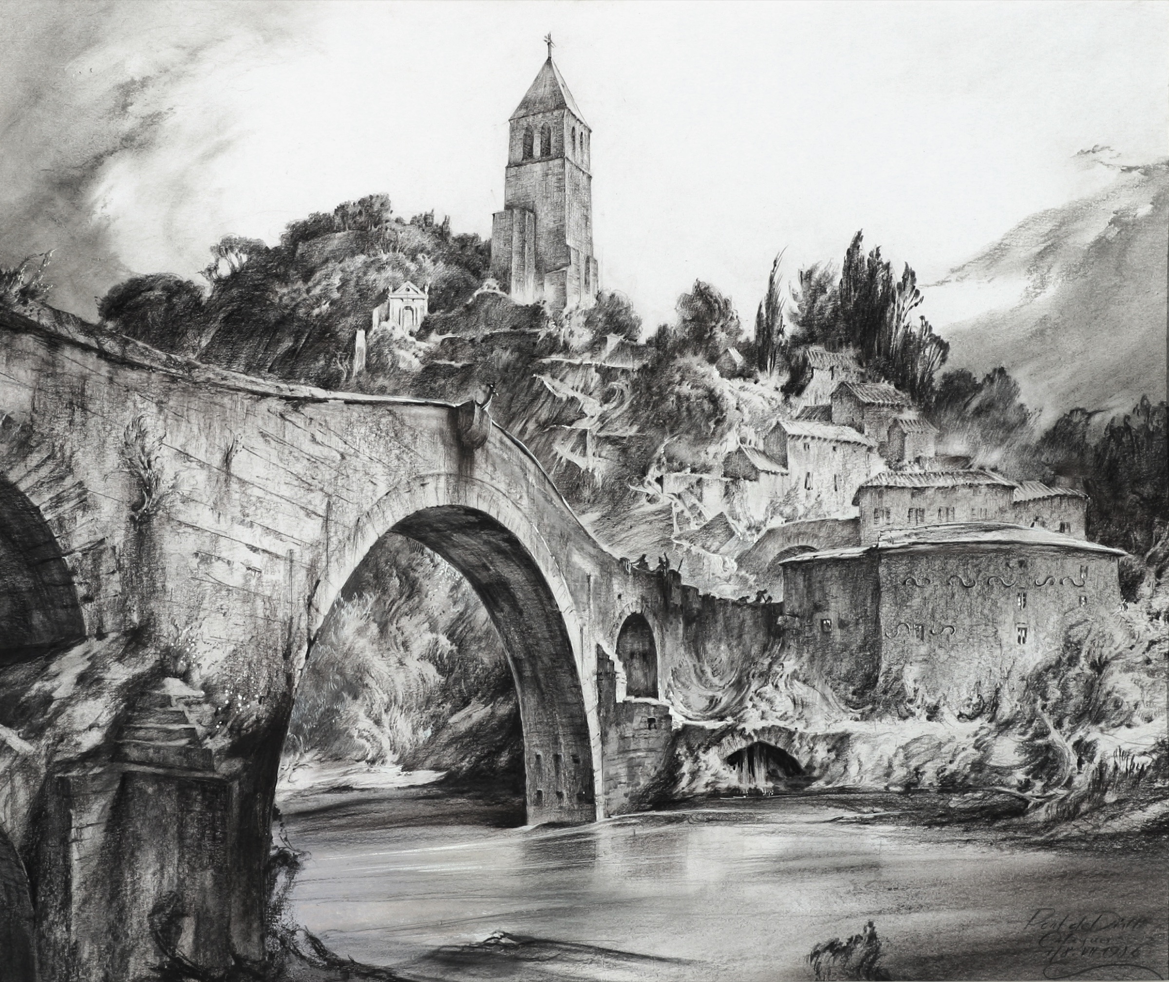 Pont de Diable, Orfagues, 1