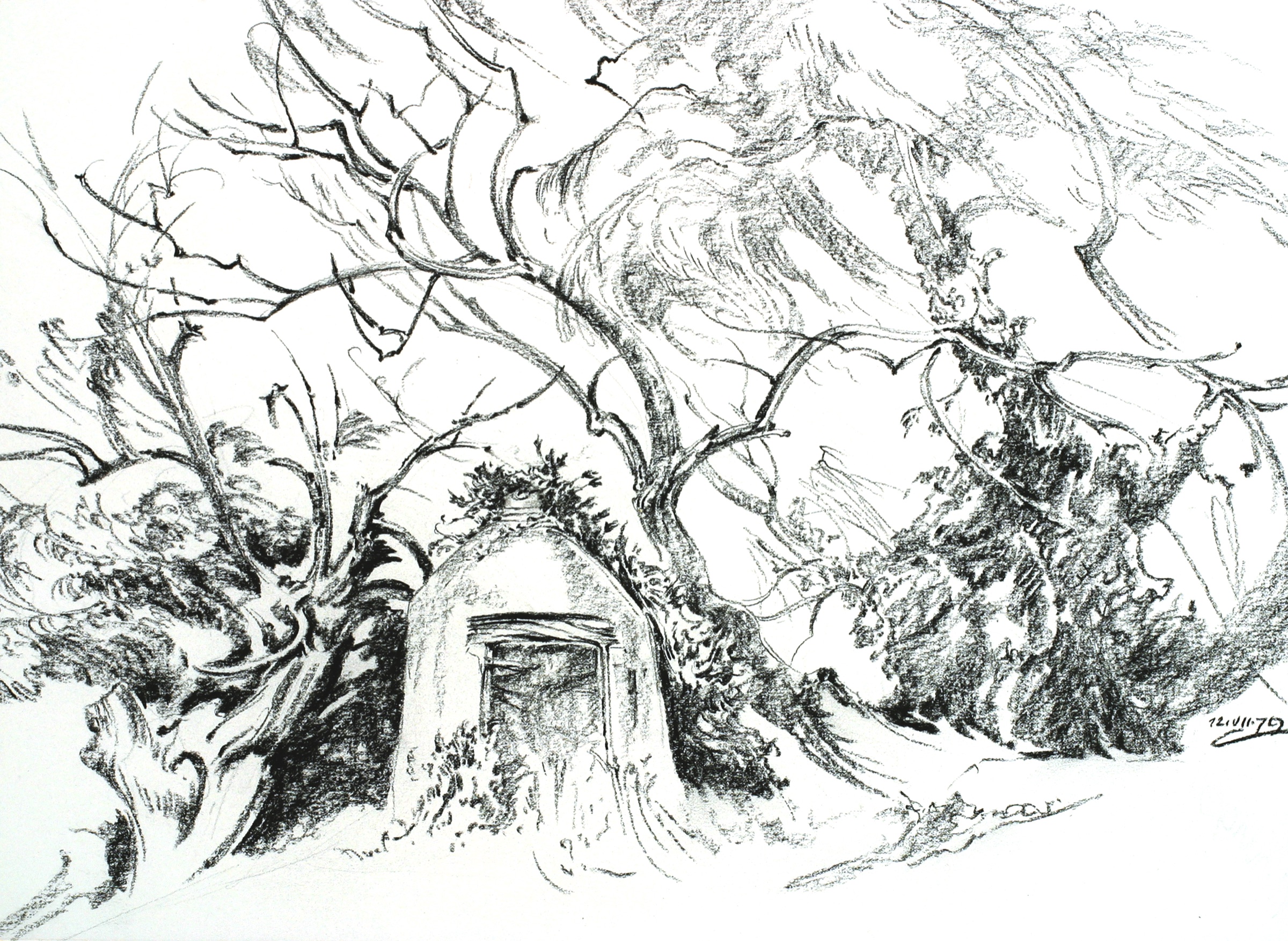 Ziehbrunnen bei Manes