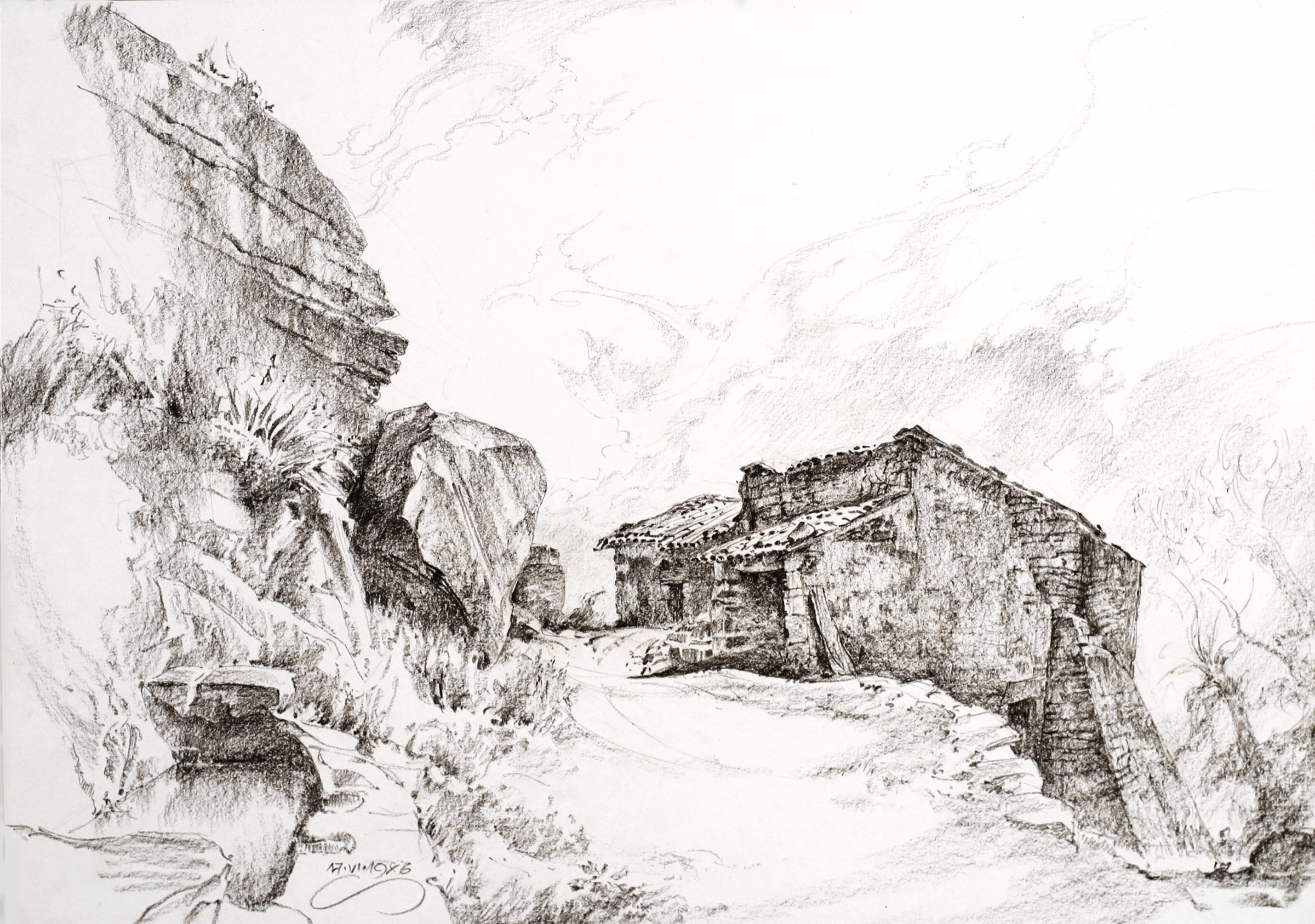 Stone House near Privers
