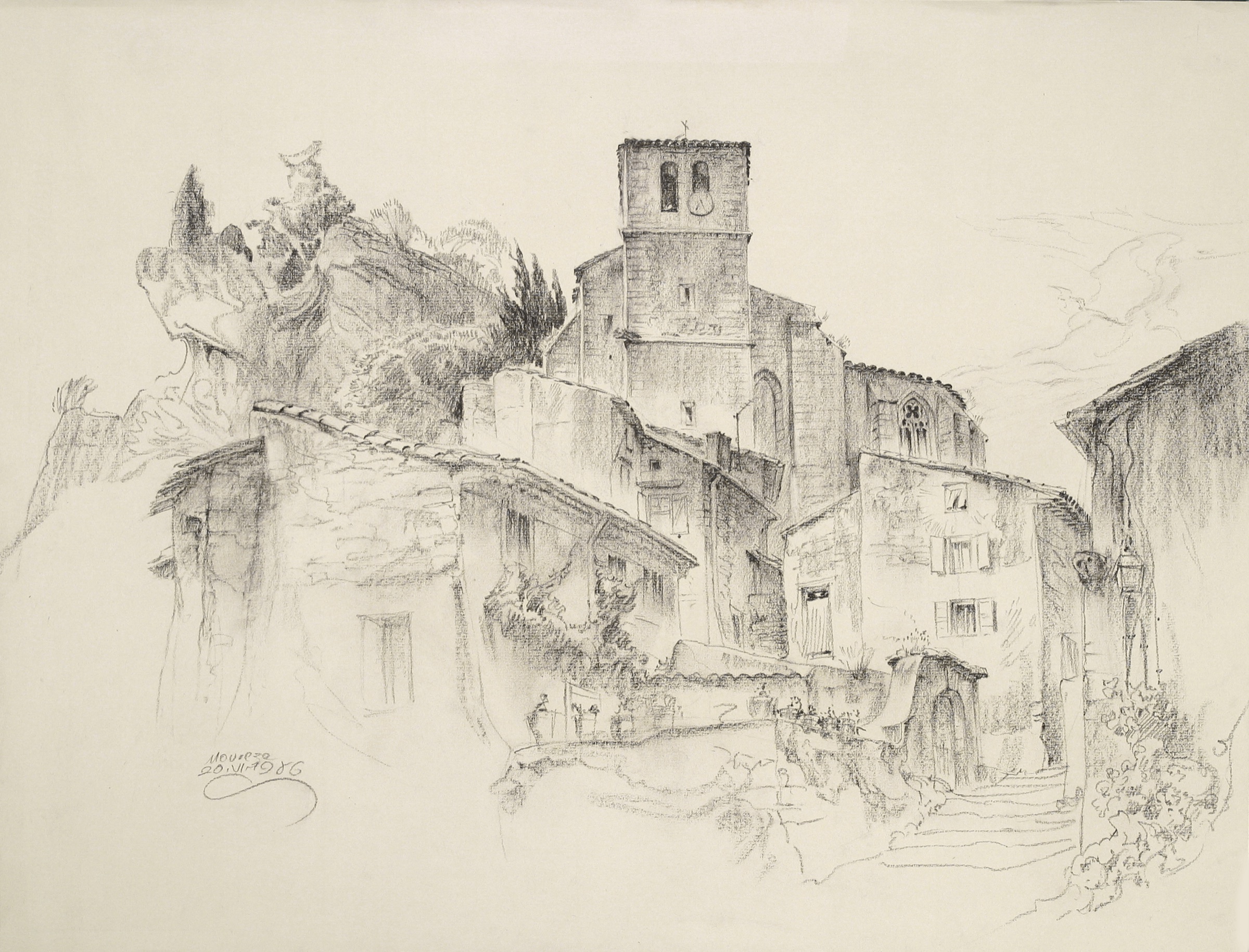 Moureze, Dorfmotiv