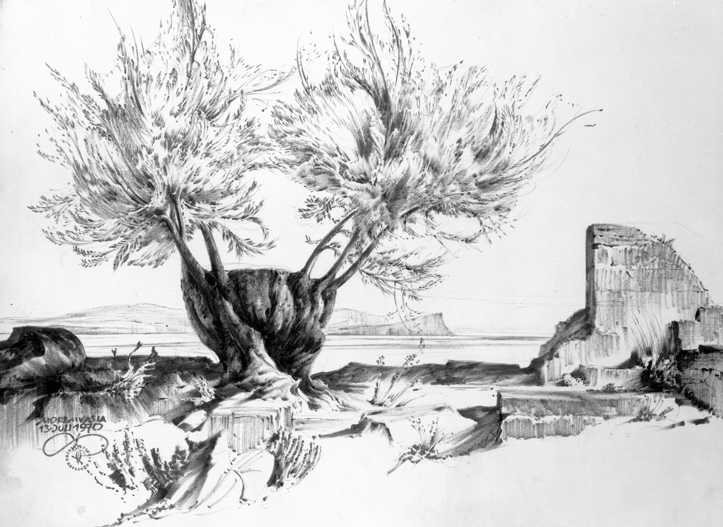 Monemvasia, on the Castle Hill