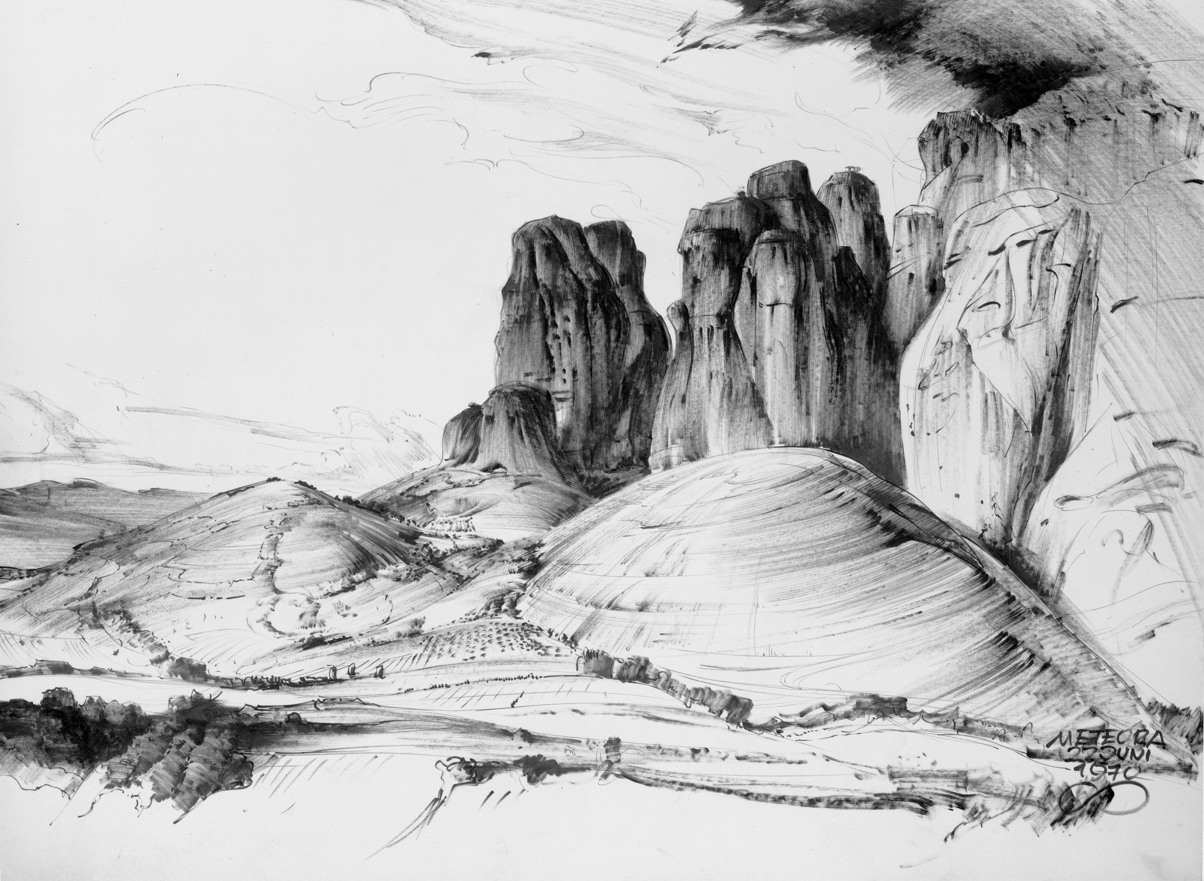 Meteora Rocks, "The Breasts of the Rocks"